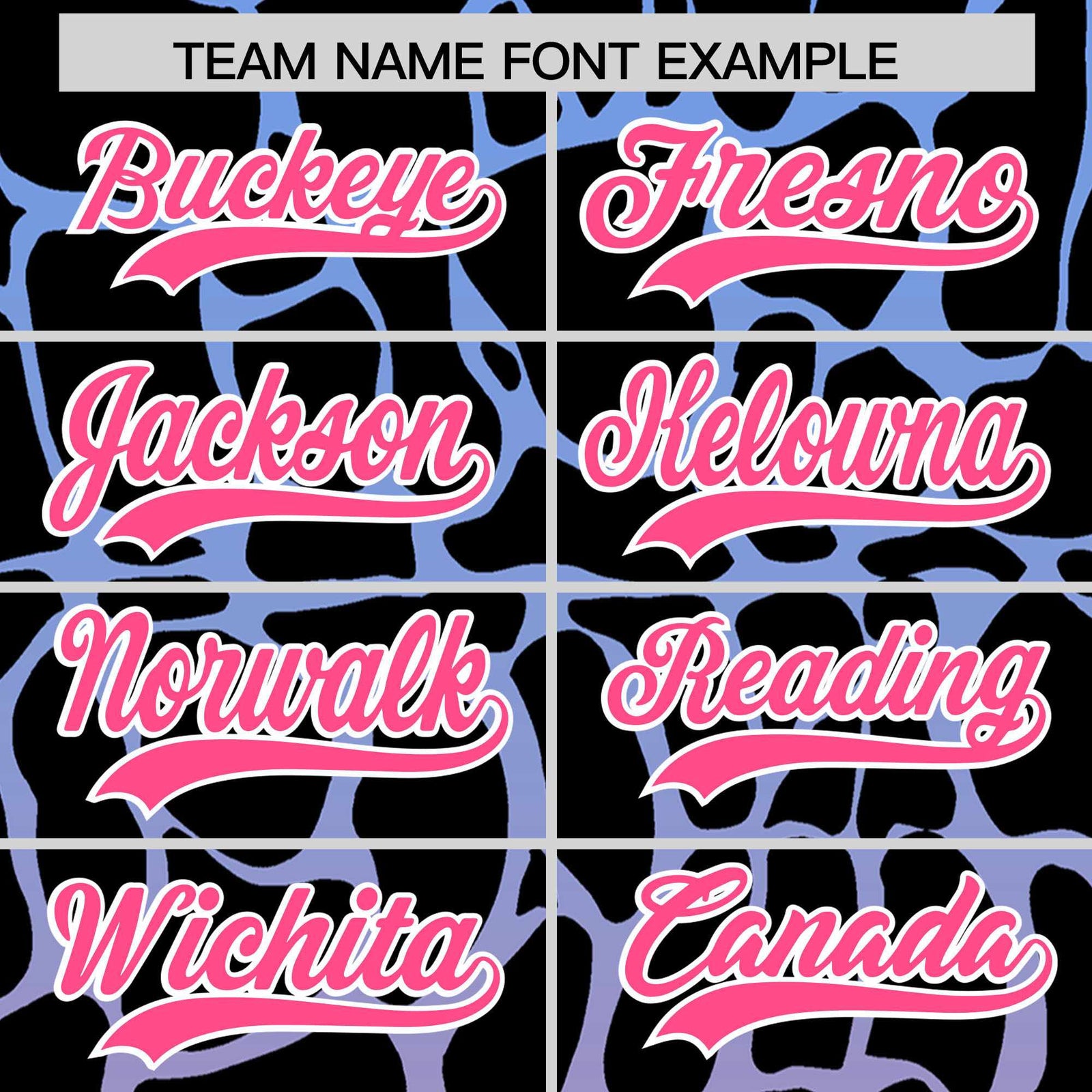 Custom Light Blue Pink Giraffe Graffiti Pattern Authentic Baseball Jersey