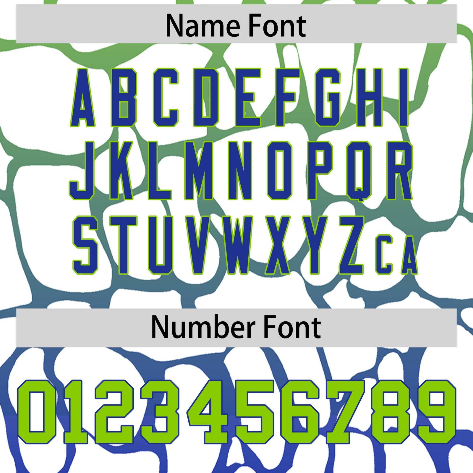 Custom Neon Green Royal Giraffe Graffiti Pattern Authentic Baseball Jersey