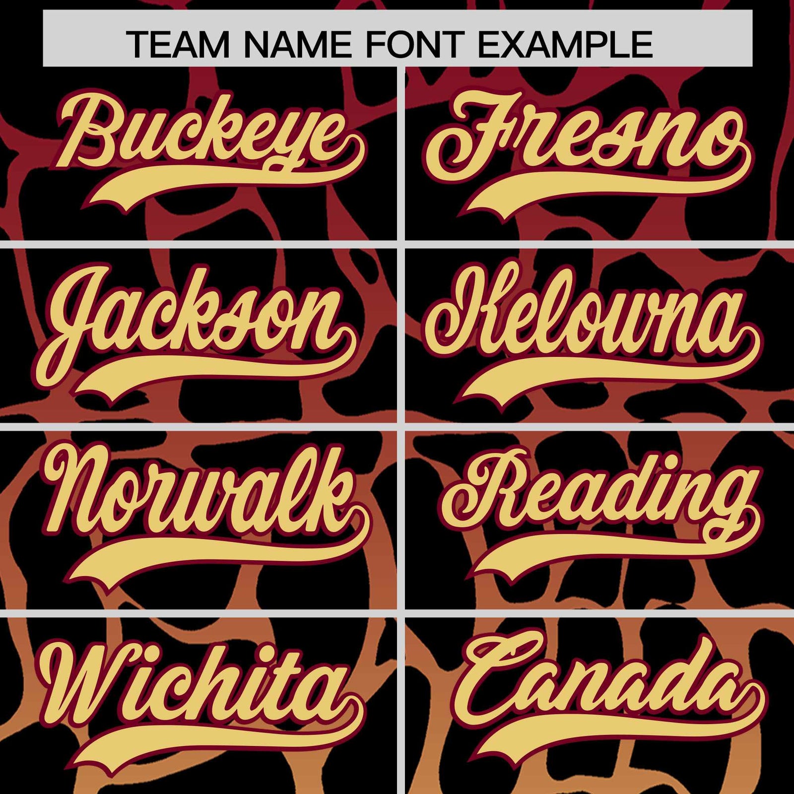 Custom Crimson Khaki Giraffe Graffiti Pattern Authentic Baseball Jersey