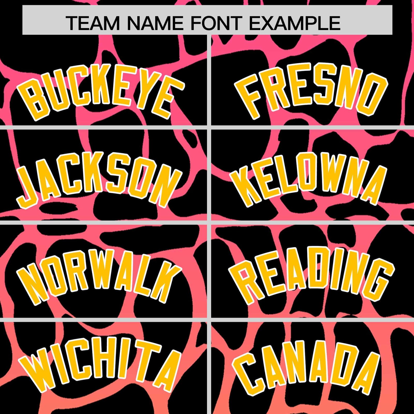 Custom Pink Gold Giraffe Graffiti Pattern Authentic Baseball Jersey