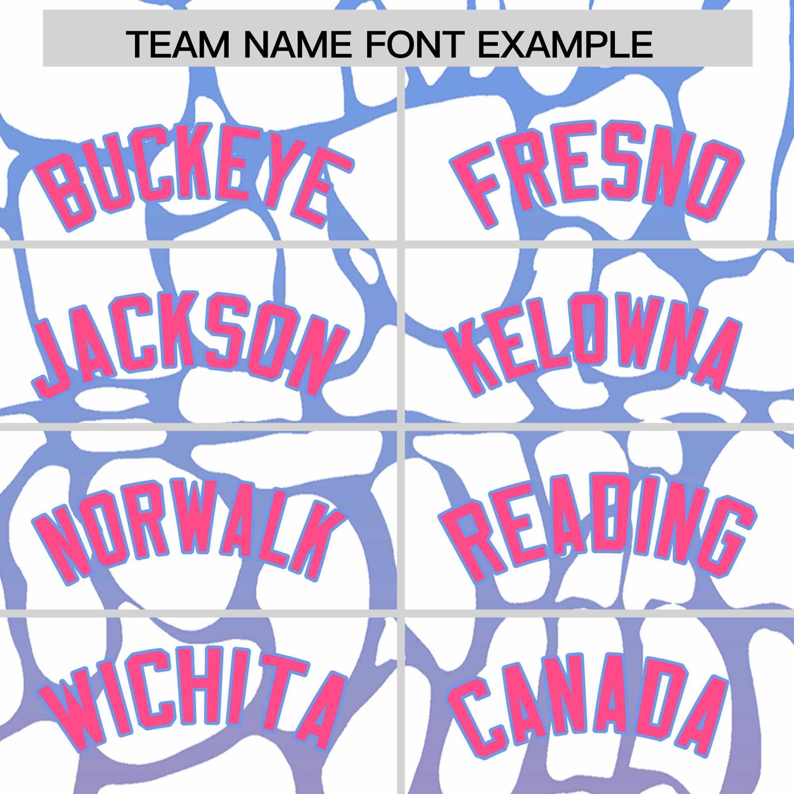 Custom Light Blue Pink Giraffe Graffiti Pattern Authentic Baseball Jersey