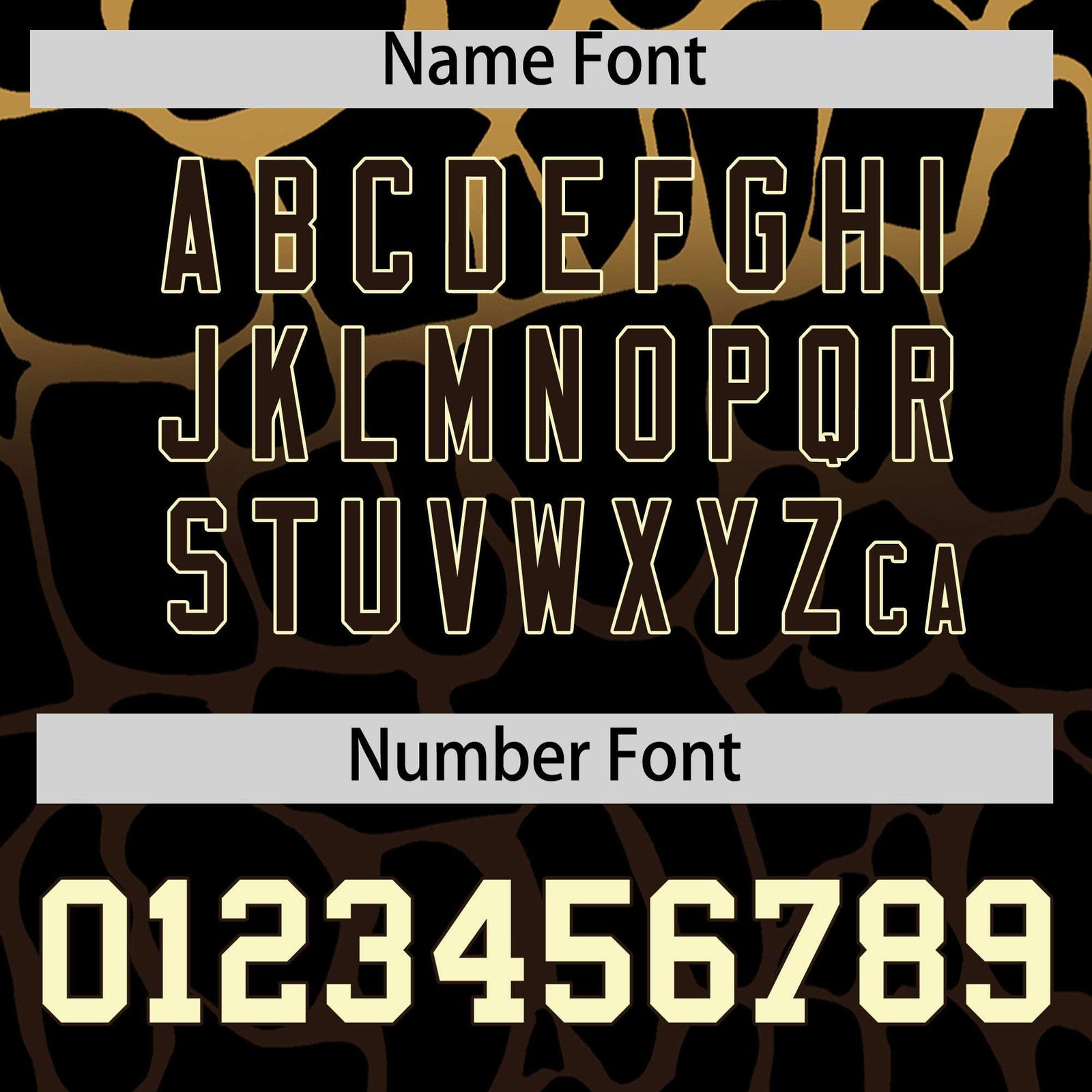 Custom Old Gold Brown Giraffe Graffiti Pattern Authentic Baseball Jersey