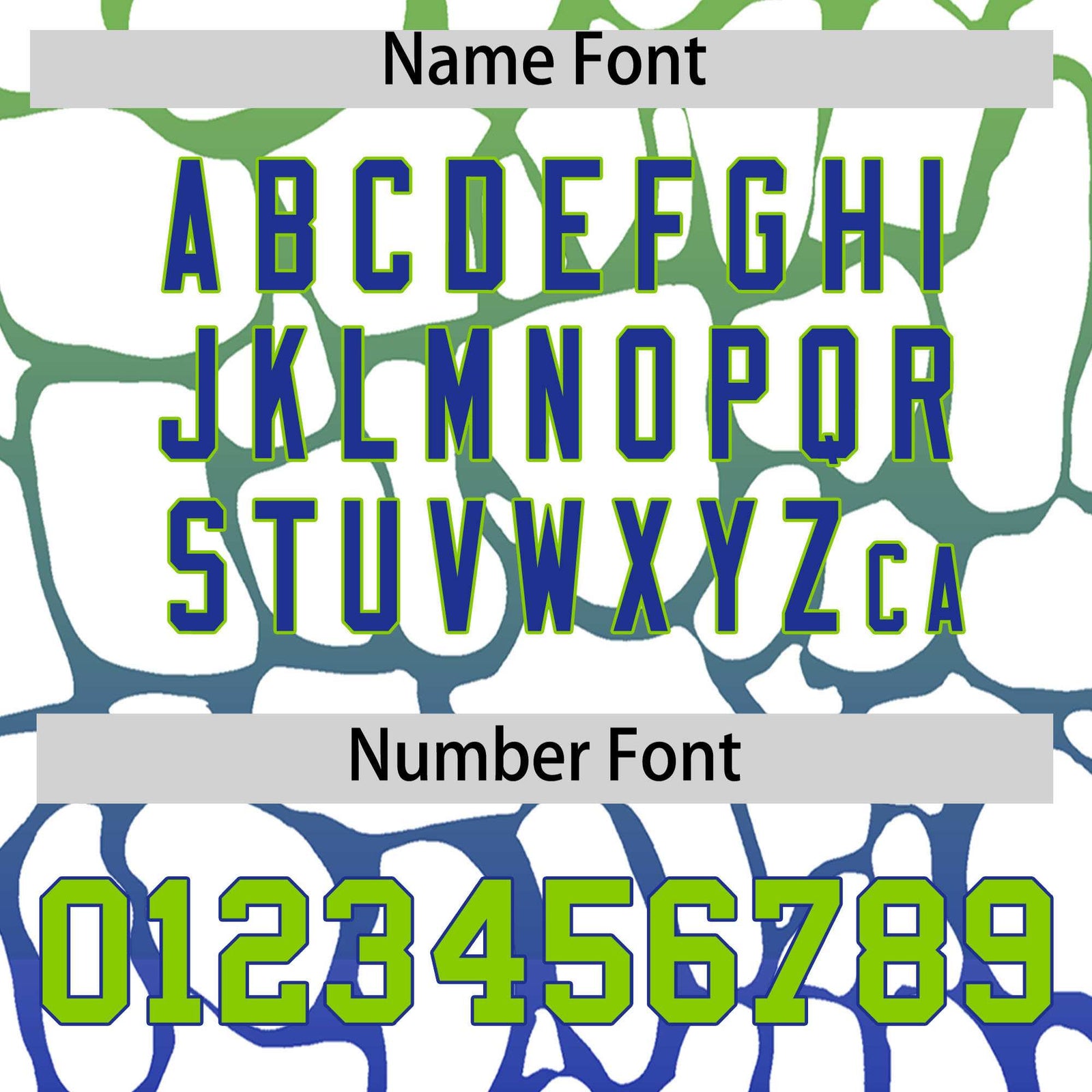 Custom Neon Green Royal Giraffe Graffiti Pattern Authentic Baseball Jersey