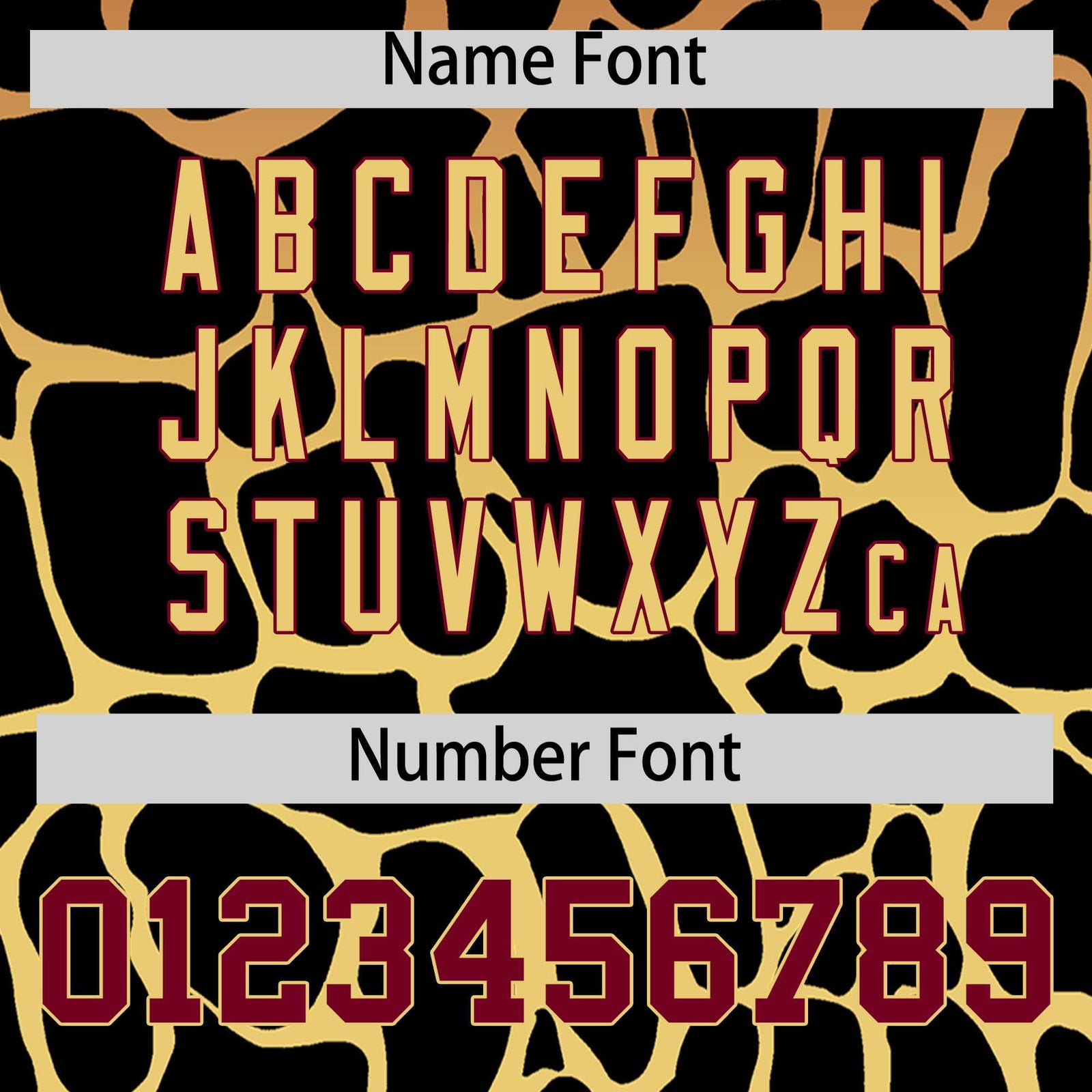 Custom Crimson Khaki Giraffe Graffiti Pattern Authentic Baseball Jersey