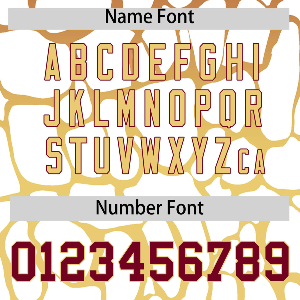 Custom Crimson Khaki Giraffe Graffiti Pattern Authentic Baseball Jersey