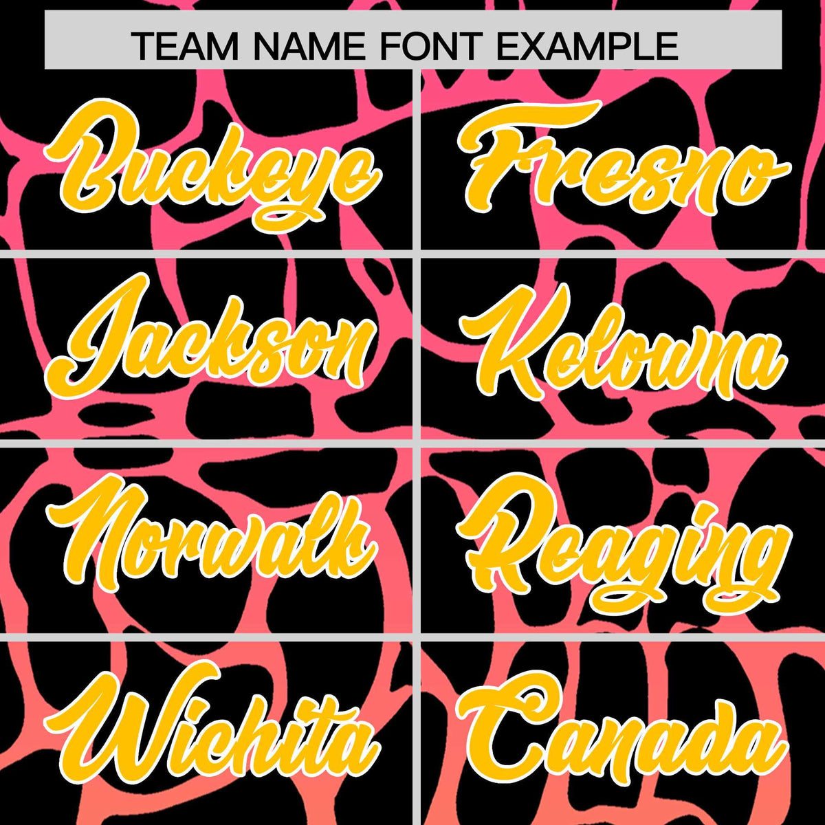 Custom Pink Gold Giraffe Graffiti Pattern Authentic Baseball Jersey