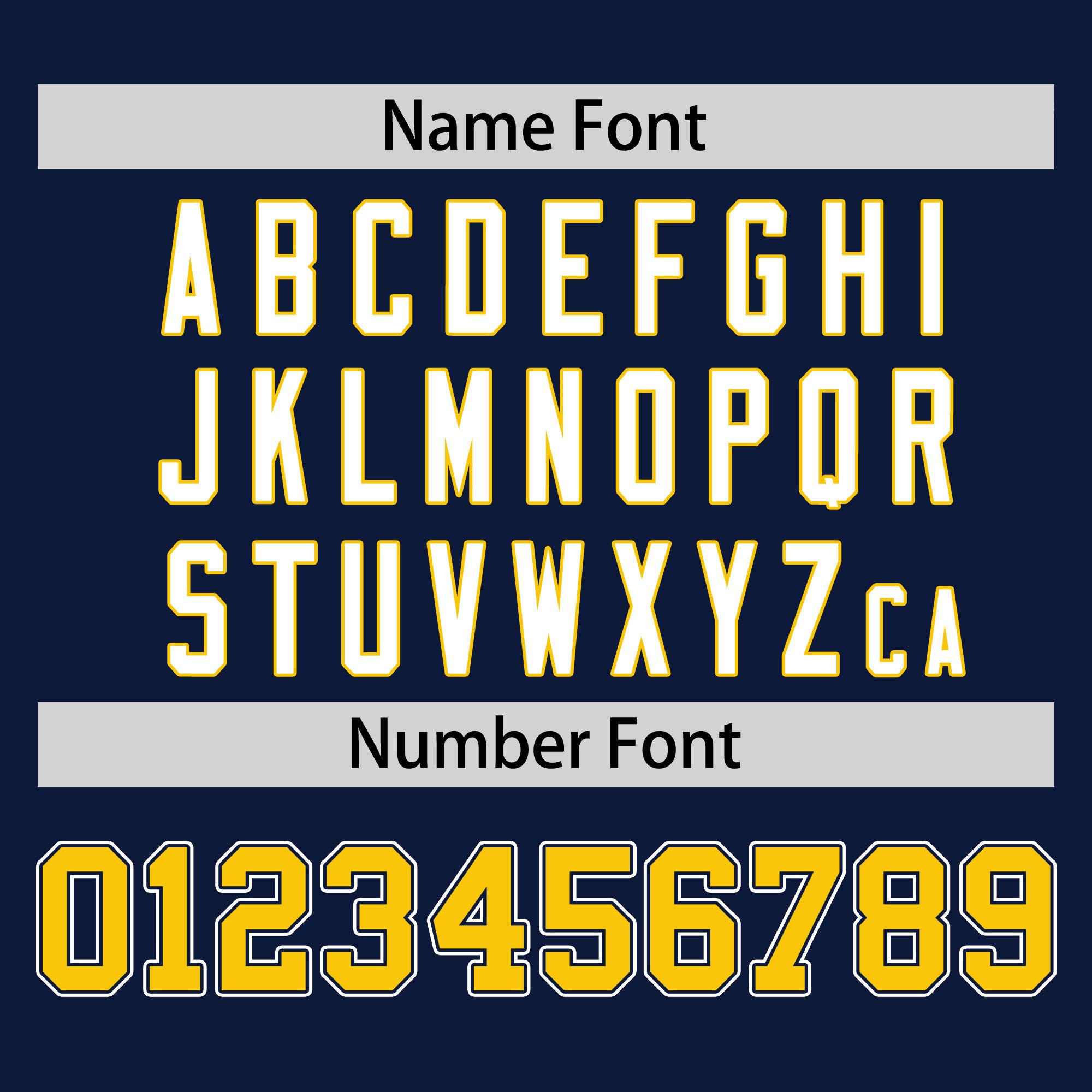 Custom Navy Gold Personalized Half Stripe Design Authentic Baseball Jersey