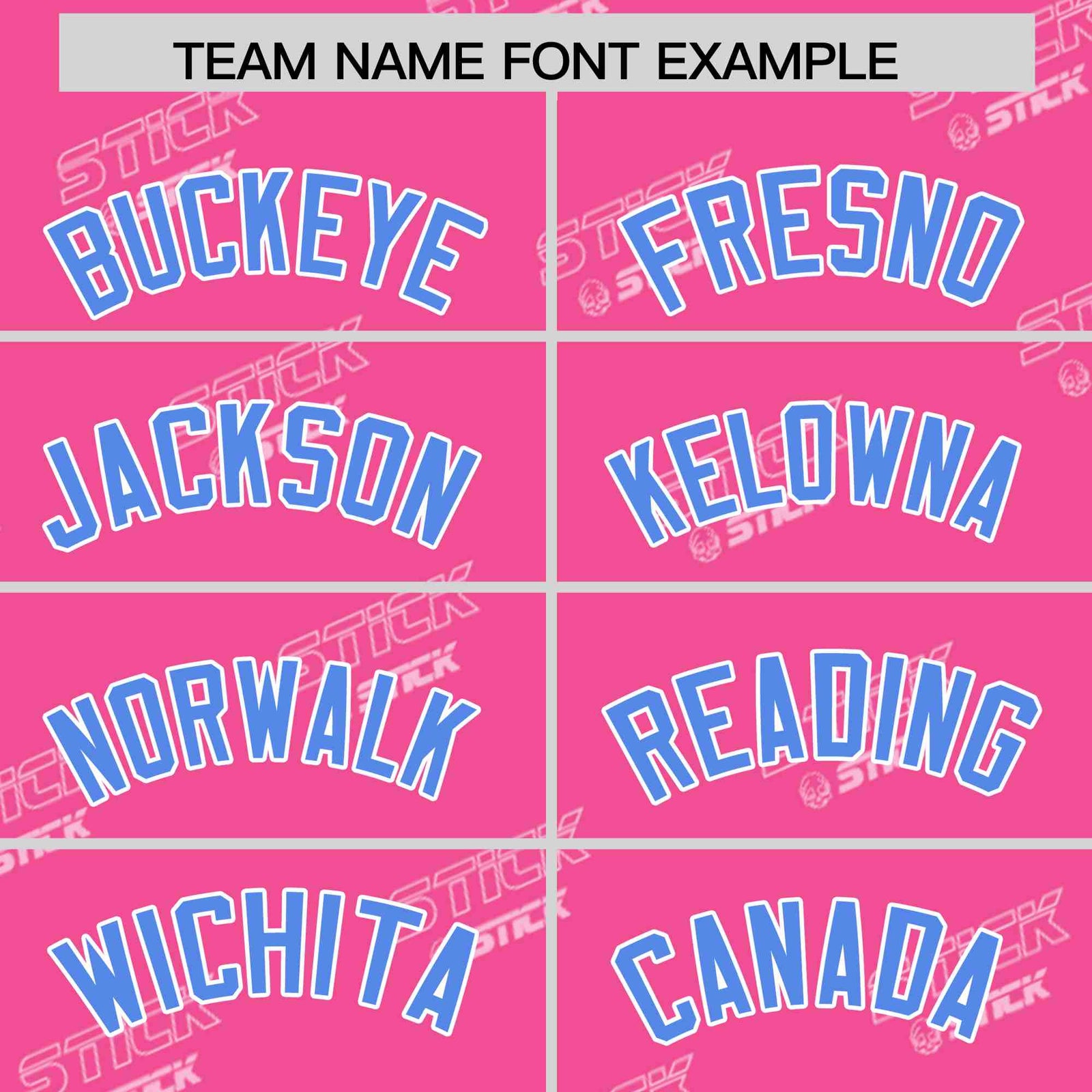 Custom Pink Powder Blue Full Button Text Graffiti Pattern Authentic Baseball Jersey