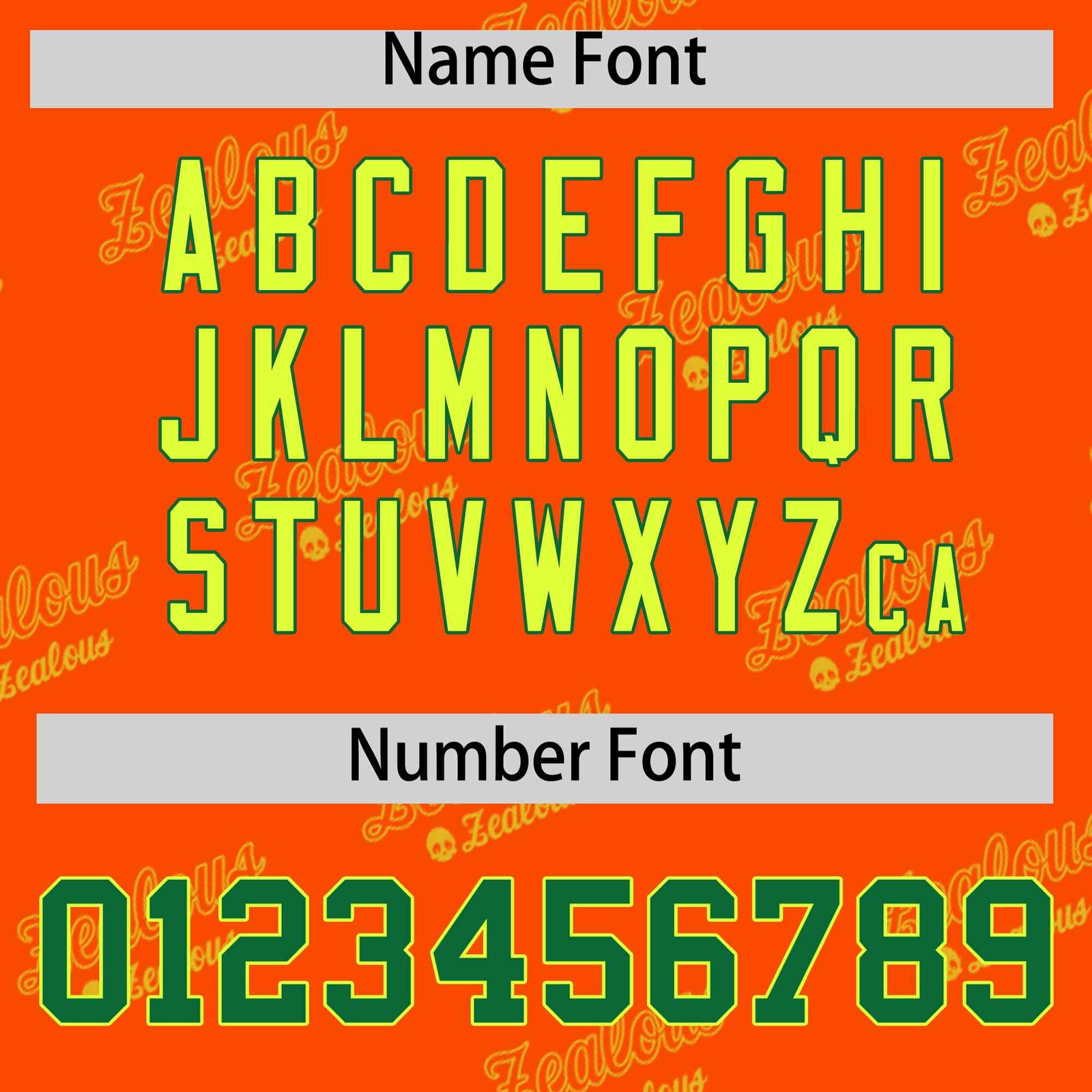 Custom Orange Kelly Green Full Button Text Graffiti Pattern Authentic Baseball Jersey
