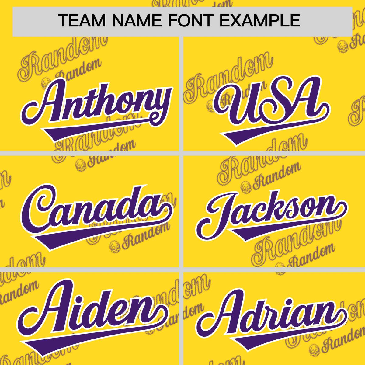 Custom Gold Purple Full Button Text Graffiti Pattern Authentic Baseball Jersey