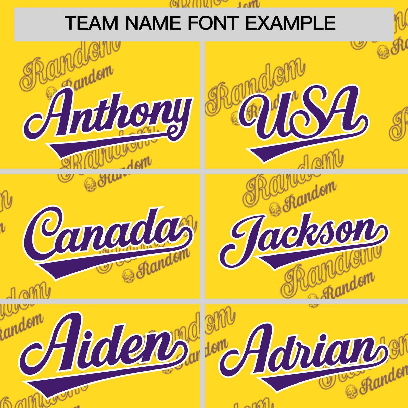 Custom Gold Purple Full Button Text Graffiti Pattern Authentic Baseball Jersey