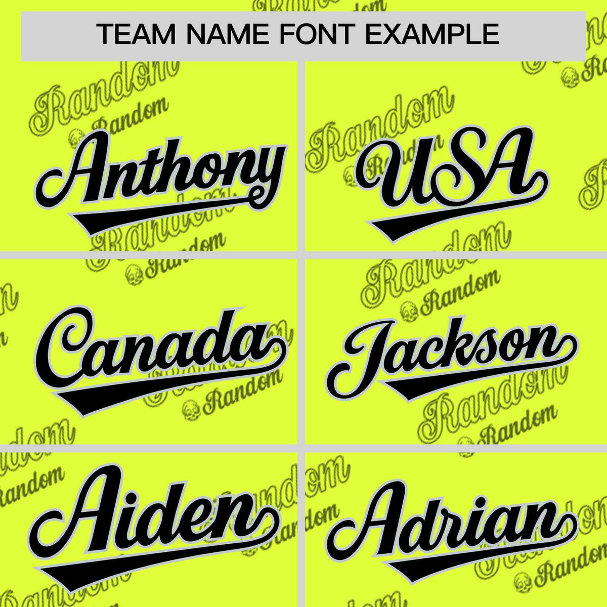 Custom Fluorescent Green Black Full Button Text Graffiti Pattern Authentic Baseball Jersey