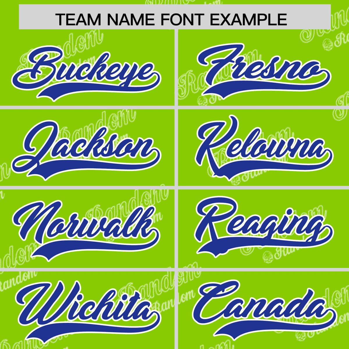 Custom Neon Green Royal Full Button Text Graffiti Pattern Authentic Baseball Jersey