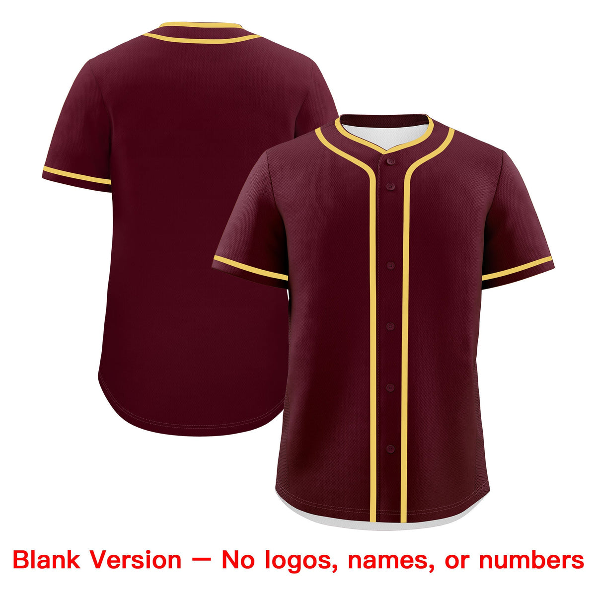 Custom Crimson Khaki Classic Style Father's Day Quick Dry Baseball Jersey| KXKSHOP