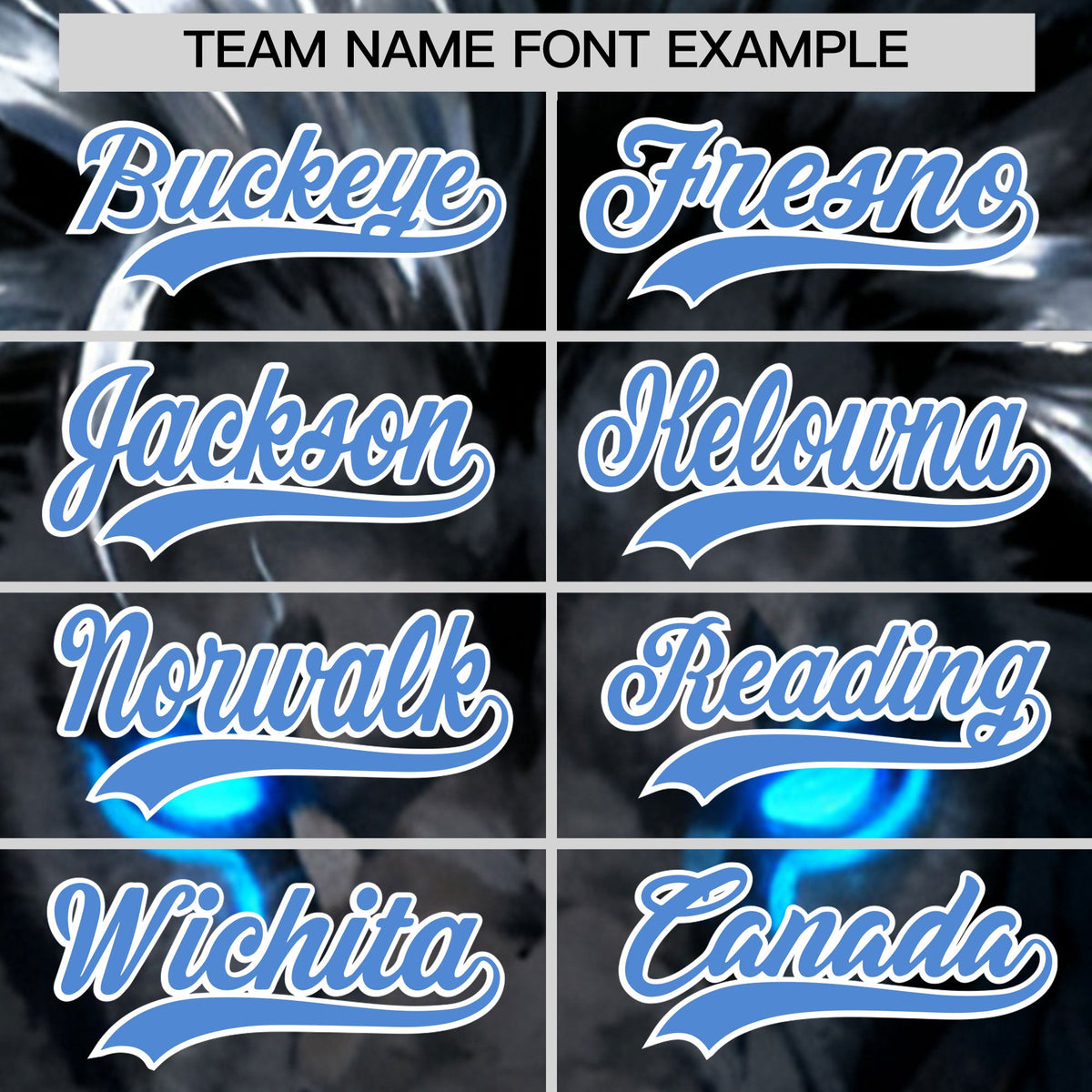 Custom Black Powder Blue White Lion Animal Series Personalization Graffiti Pattern Baseball Jersey| KXKSHOP