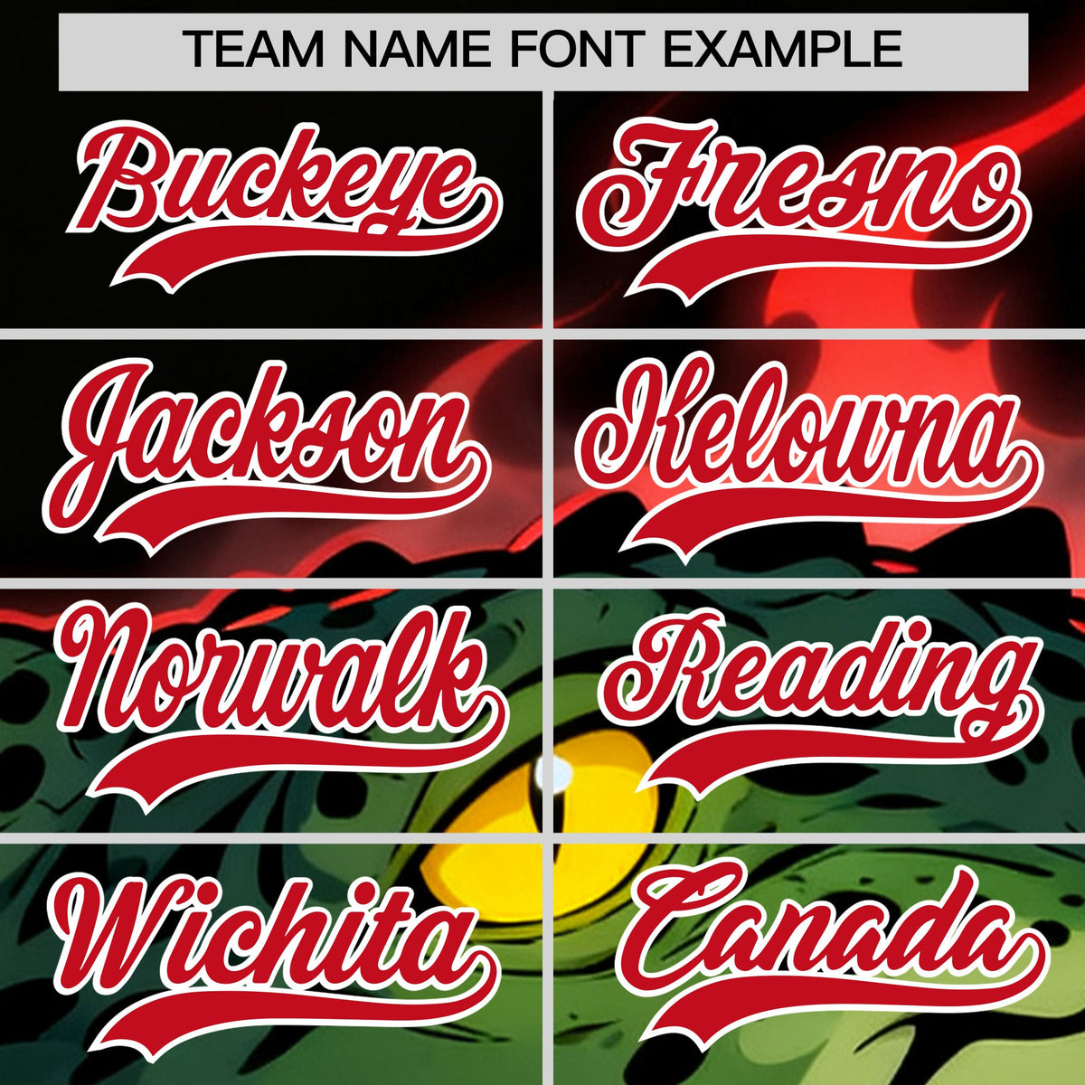 Custom Black Kelly Green Red Crocodile Animal Series Personalization Graffiti Pattern Baseball Jersey| KXKSHOP