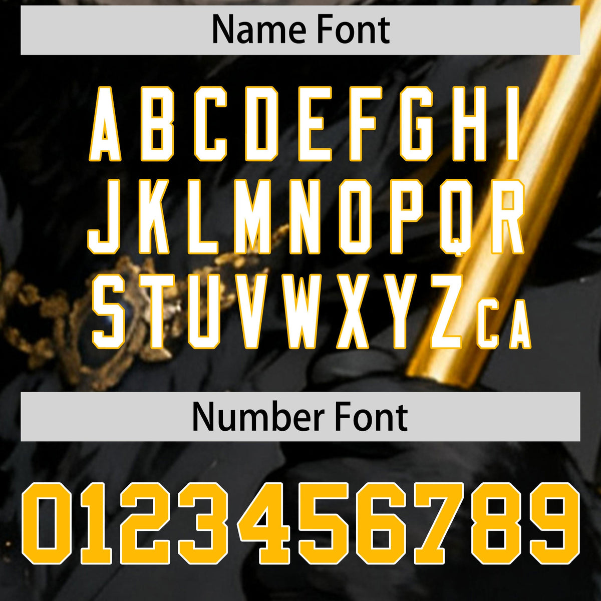 Custom Dark Blue Gold White Panda Animal Series Personalization Graffiti Pattern Baseball Jersey| KXKSHOP