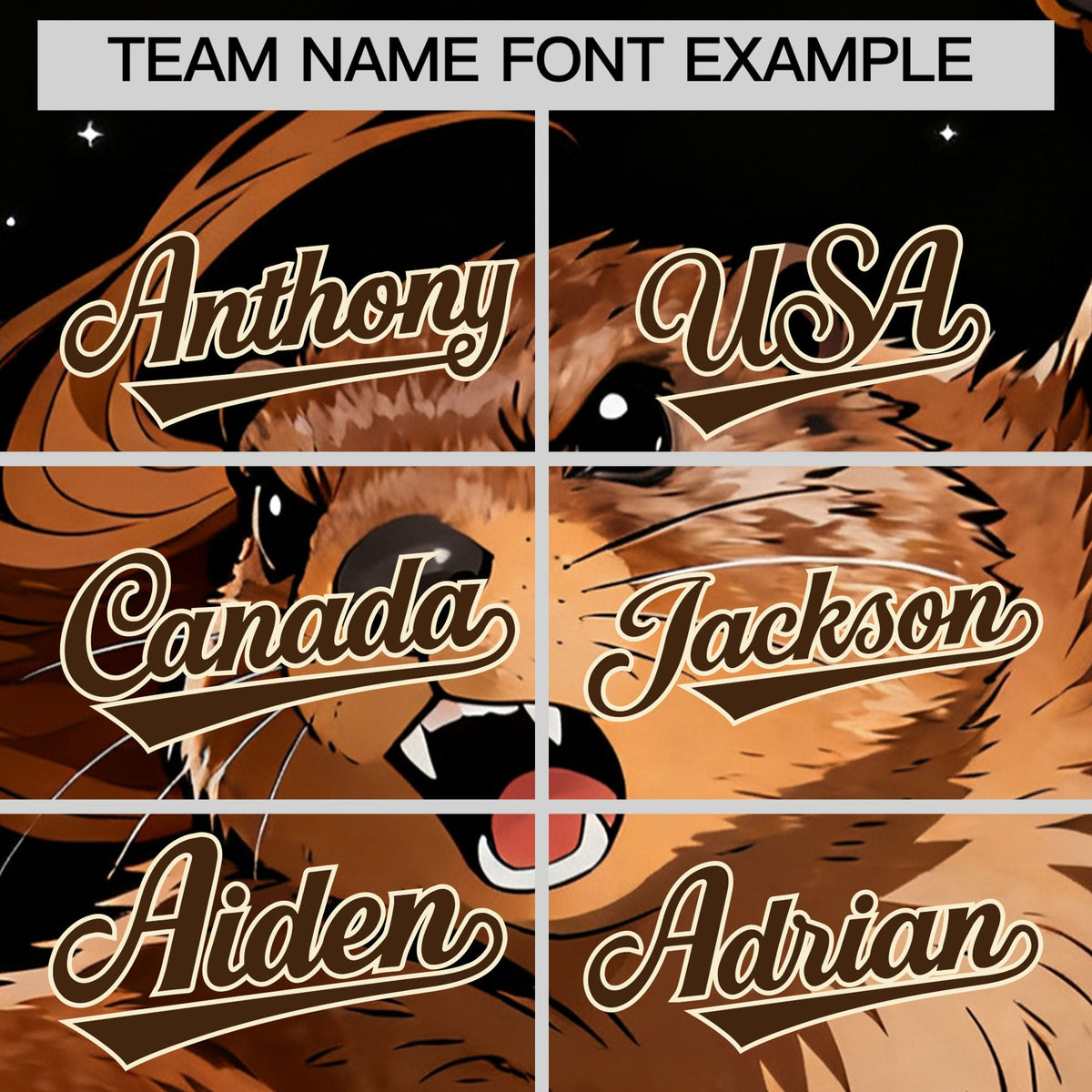 Custom Black Brown Cream Animal Series Personalization Graffiti Pattern Baseball Jersey| KXKSHOP