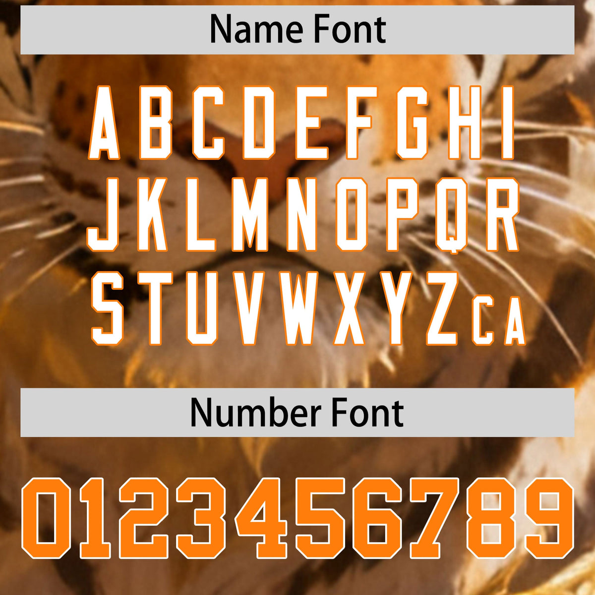 Custom Yellow Orange White Tiger Animal Series Personalization Graffiti Pattern Baseball Jersey| KXKSHOP