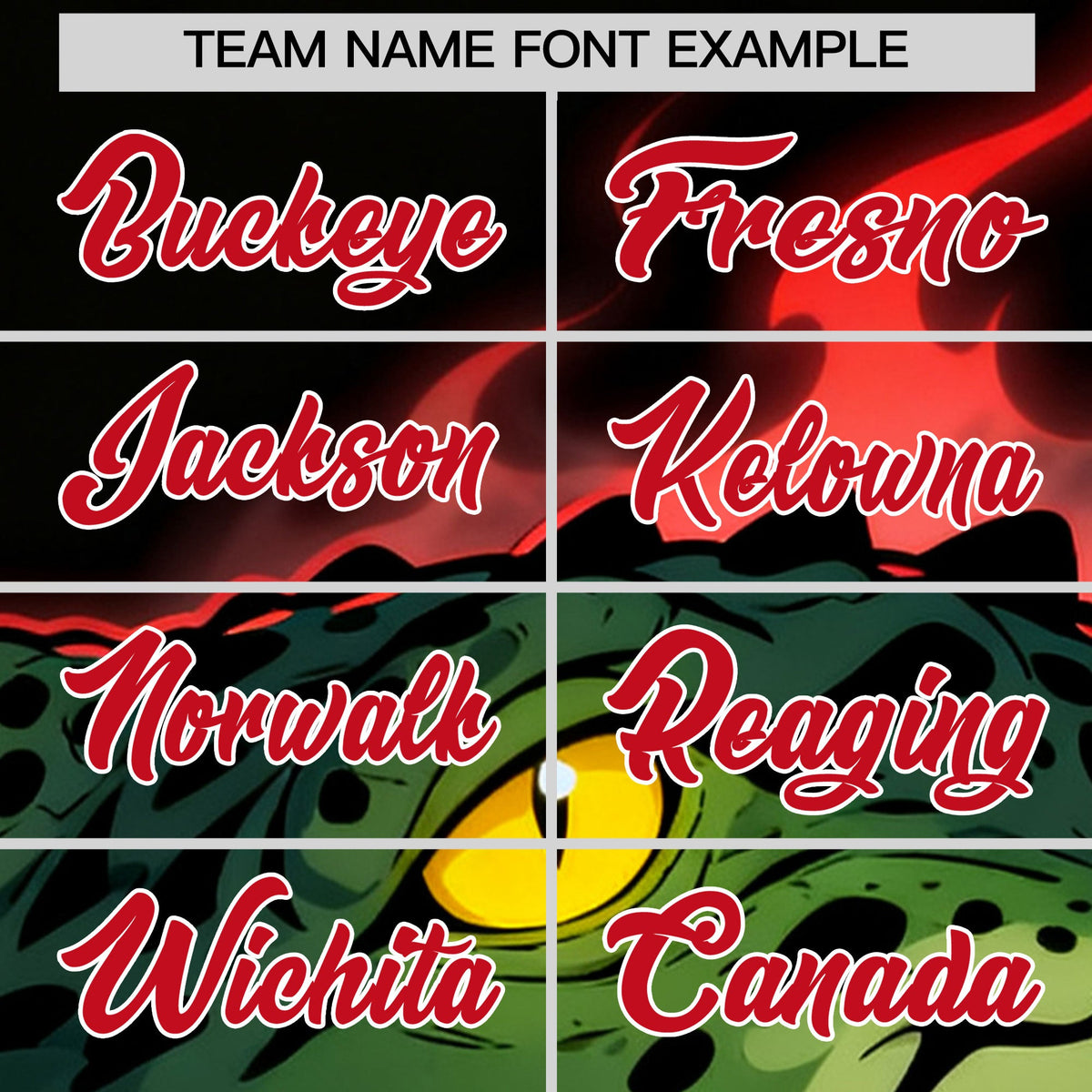 Custom Black Kelly Green Red Crocodile Animal Series Personalization Graffiti Pattern Baseball Jersey| KXKSHOP