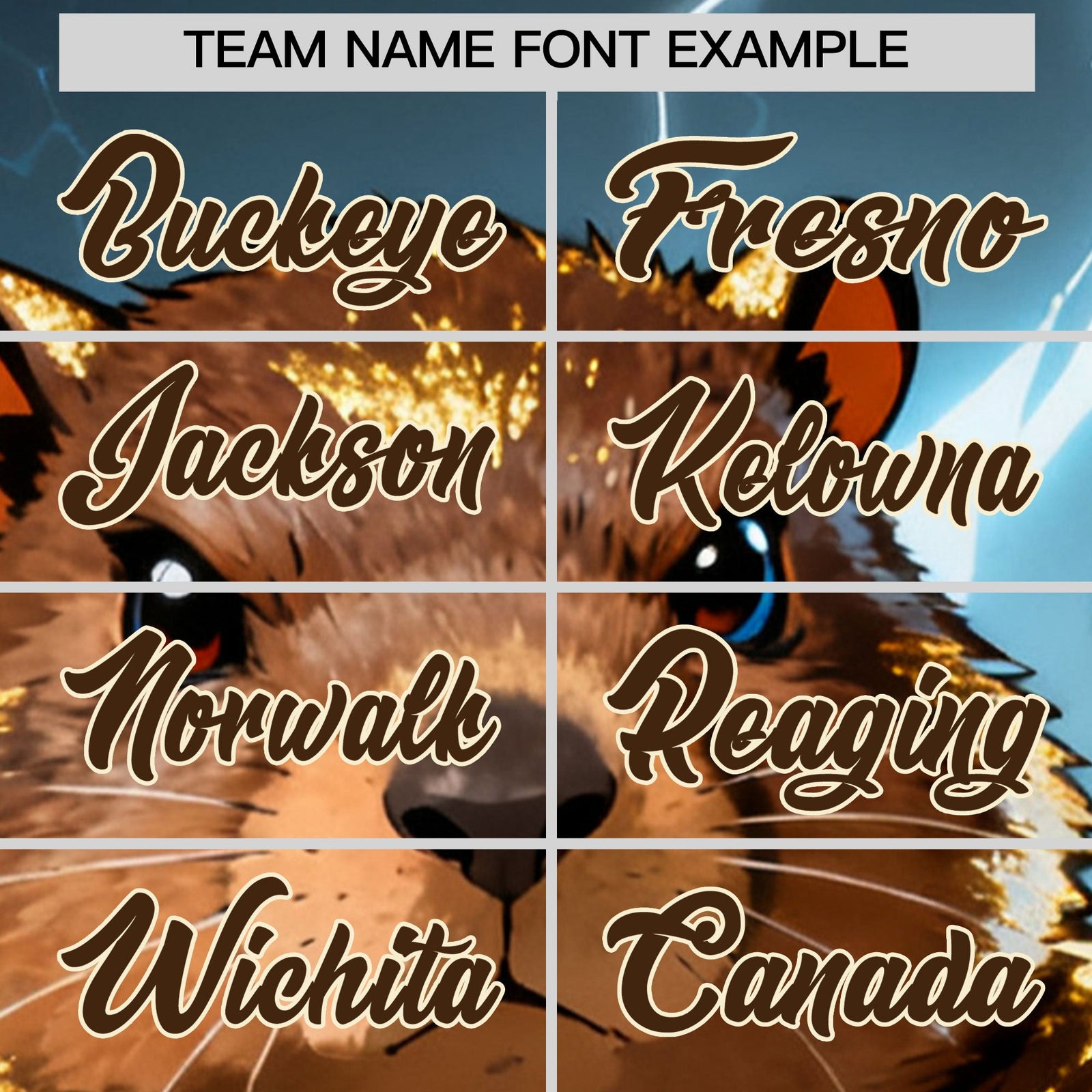 Custom Brown Cream Animal Series Personalization Graffiti Pattern Baseball Jersey| KXKSHOP