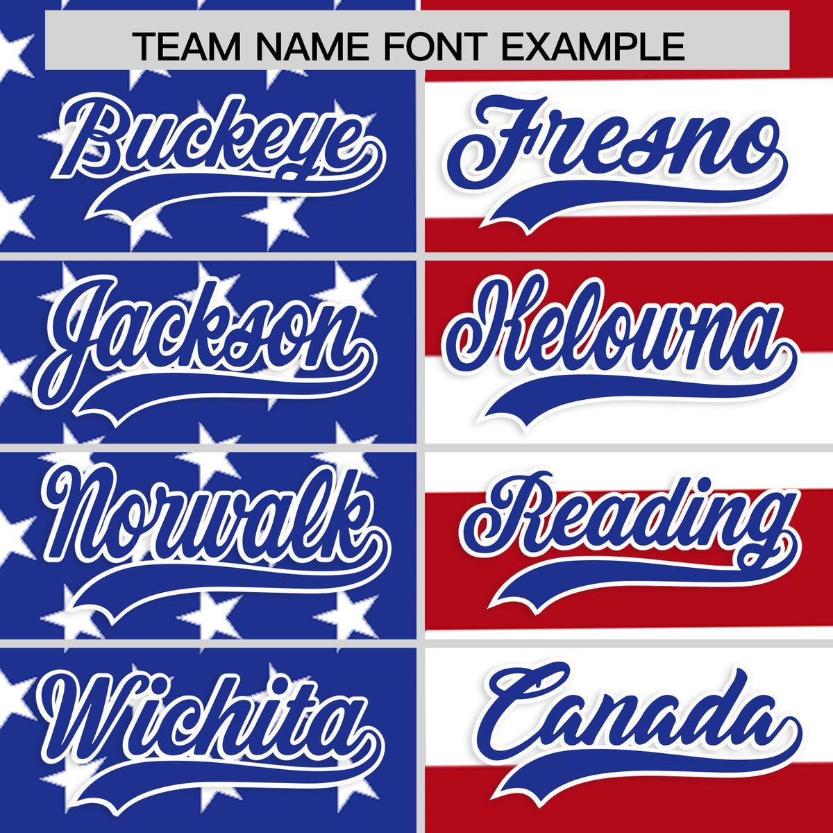 Custom Royal Blue Red White American Flag Graffiti Pattern Split Fashion Independence Day Stretch Fabric Baseball Jersey| KXKSHOP