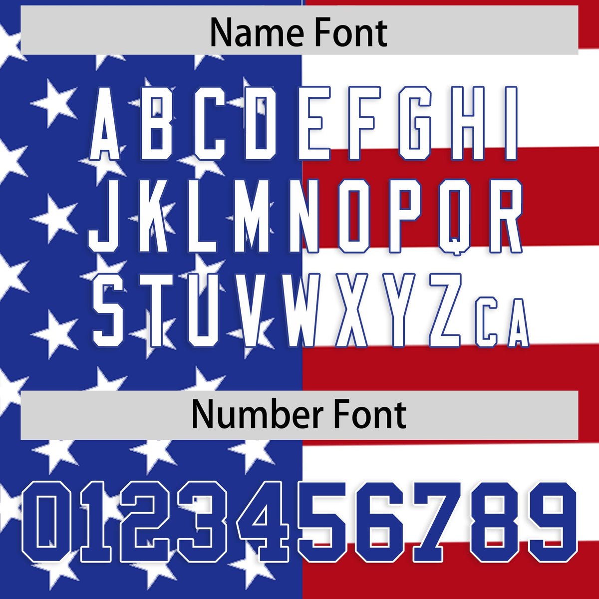 Custom Royal Blue Red White American Flag Graffiti Pattern Split Fashion Independence Day Stretch Fabric Baseball Jersey| KXKSHOP