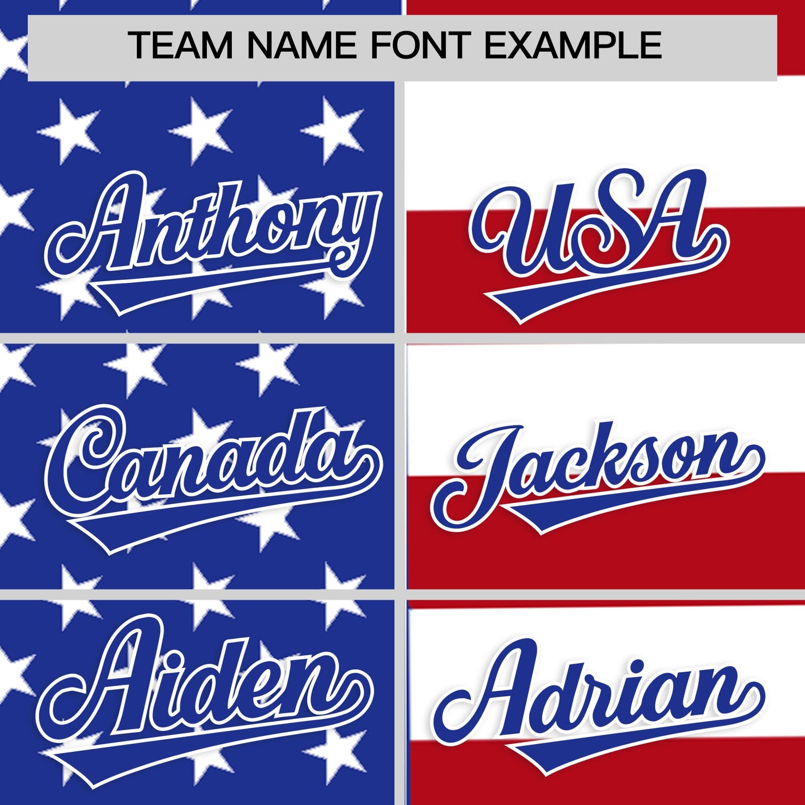 Custom Royal Blue Red White American Flag Graffiti Pattern Split Fashion Independence Day Stretch Fabric Baseball Jersey| KXKSHOP