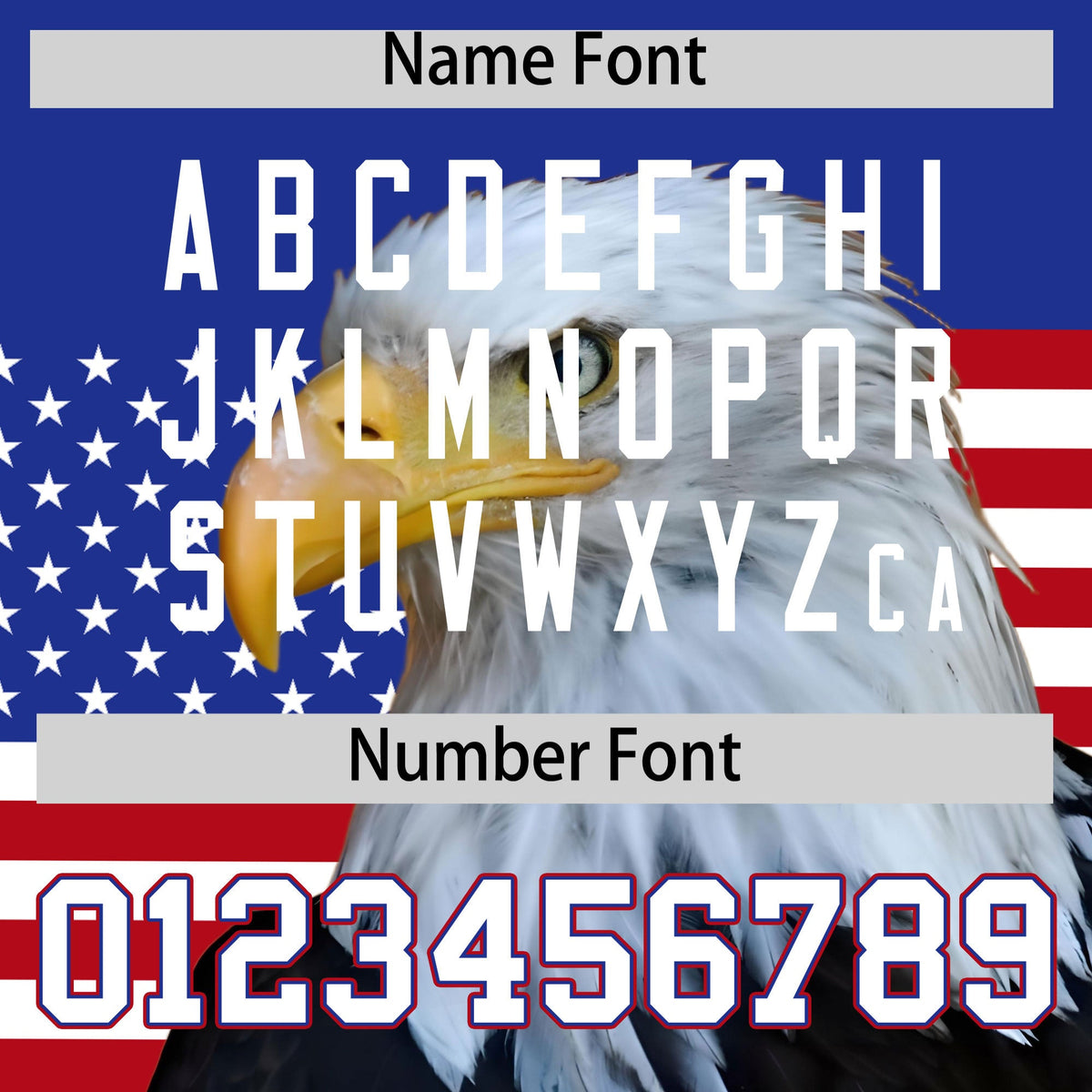 Custom Royal Blue White Red American Flag Graffiti Pattern Split Fashion Independence Day Stretch Fabric Baseball Jersey| KXKSHOP