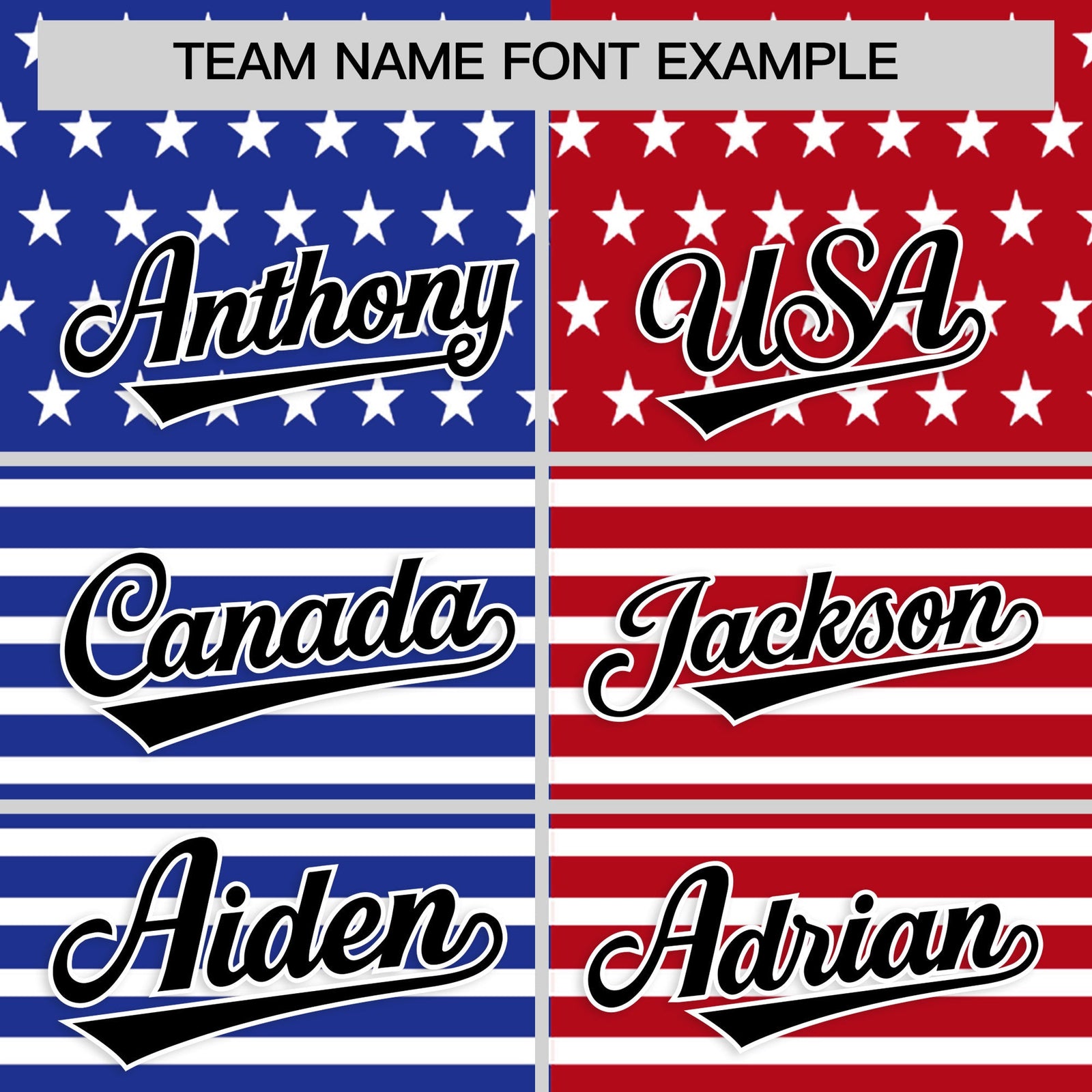 Custom Royal Blue Red White American Flag Graffiti Pattern Split Fashion Independence Day Stretch Fabric Baseball Jersey| KXKSHOP