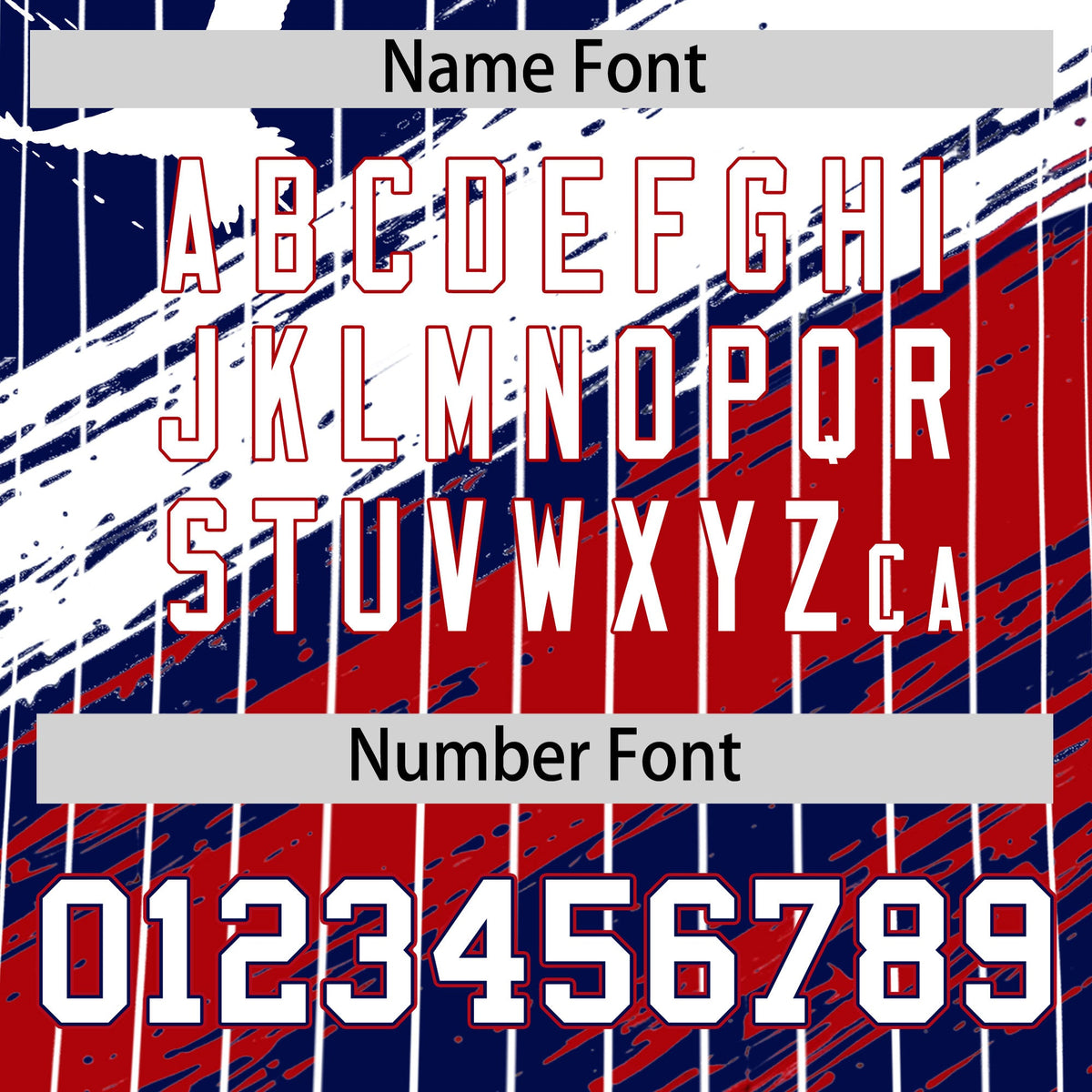 Custom Navy Graffiti Pattern Independence Day Baseball Jersey| KXKSHOP