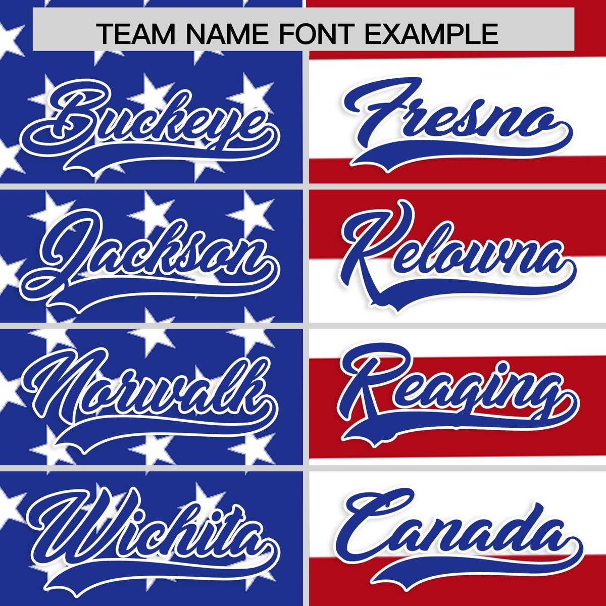 Custom Royal Blue Red White American Flag Graffiti Pattern Split Fashion Independence Day Stretch Fabric Baseball Jersey| KXKSHOP