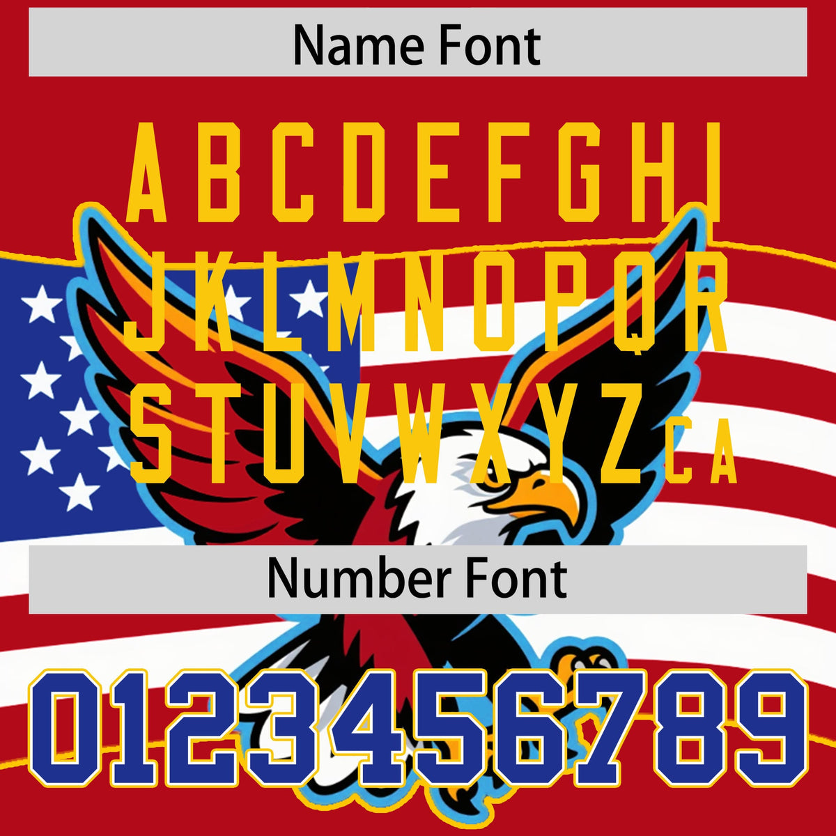 Custom Red Royal Blue White American Flag Graffiti Pattern Split Fashion Independence Day Stretch Fabric Baseball Jersey| KXKSHOP