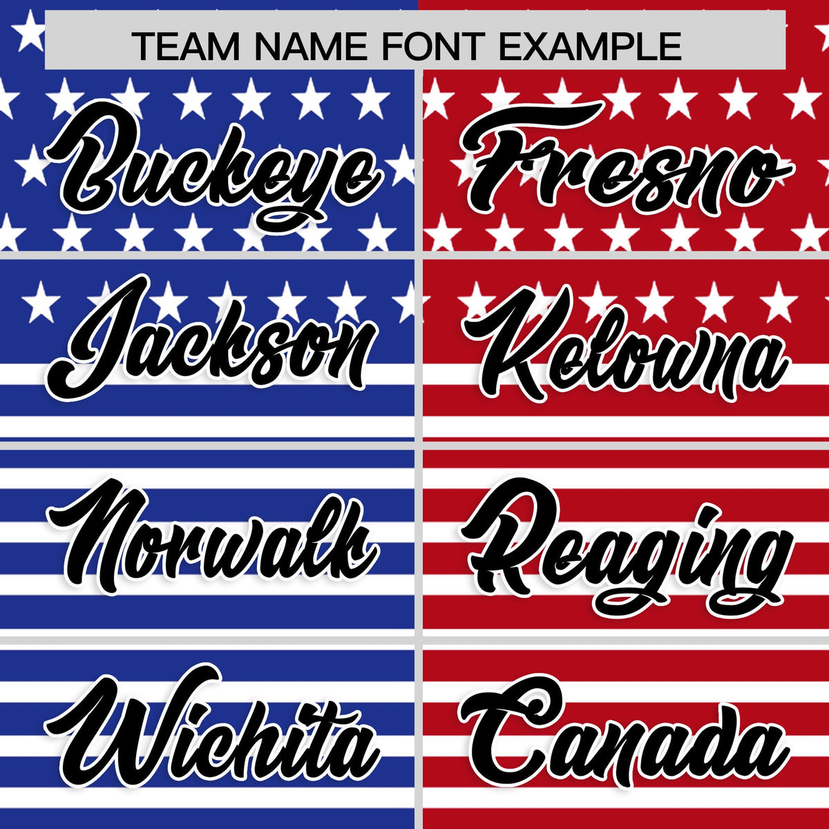 Custom Royal Blue Red White American Flag Graffiti Pattern Split Fashion Independence Day Stretch Fabric Baseball Jersey| KXKSHOP