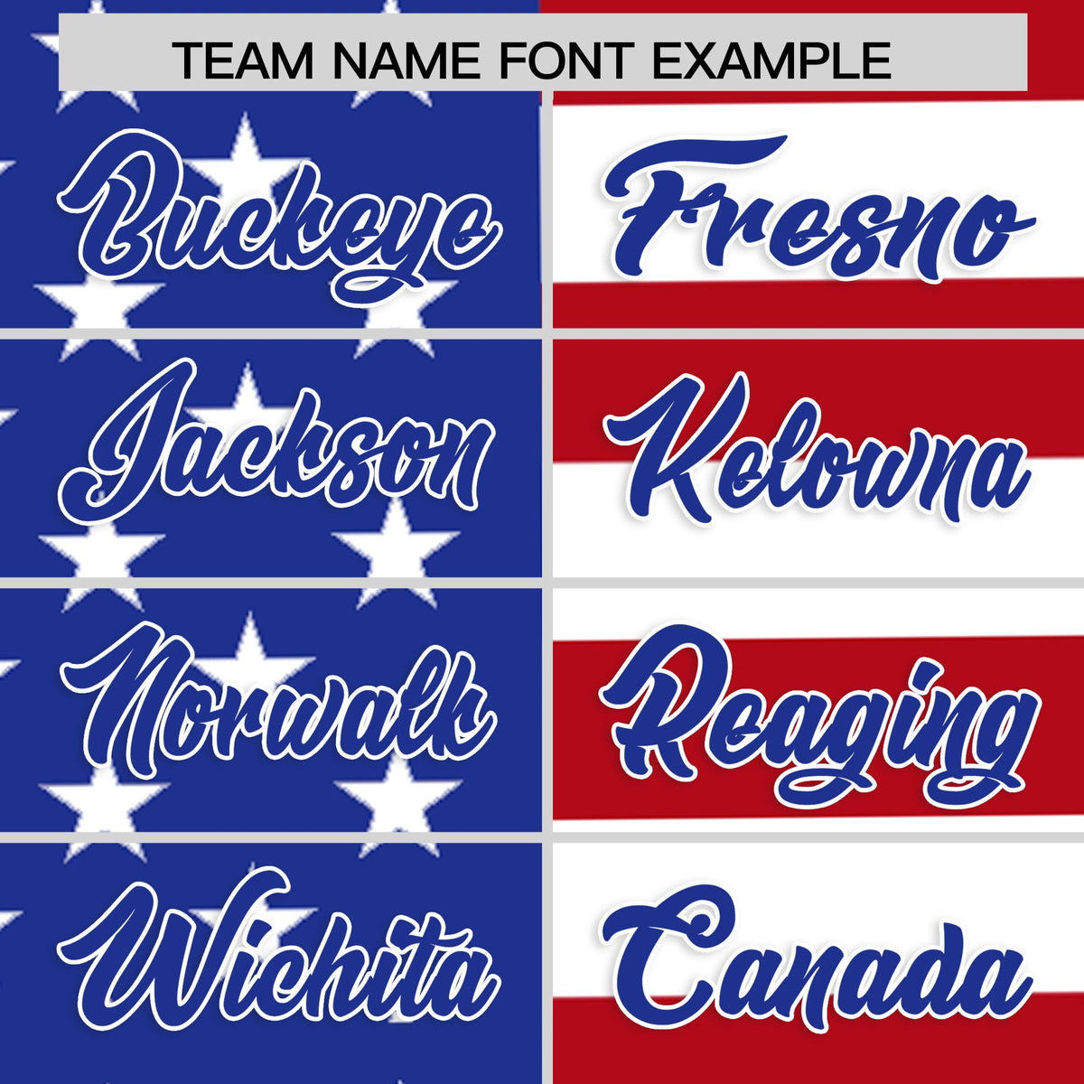 Custom Royal Blue Red White American Flag Graffiti Pattern Split Fashion Independence Day Stretch Fabric Baseball Jersey| KXKSHOP