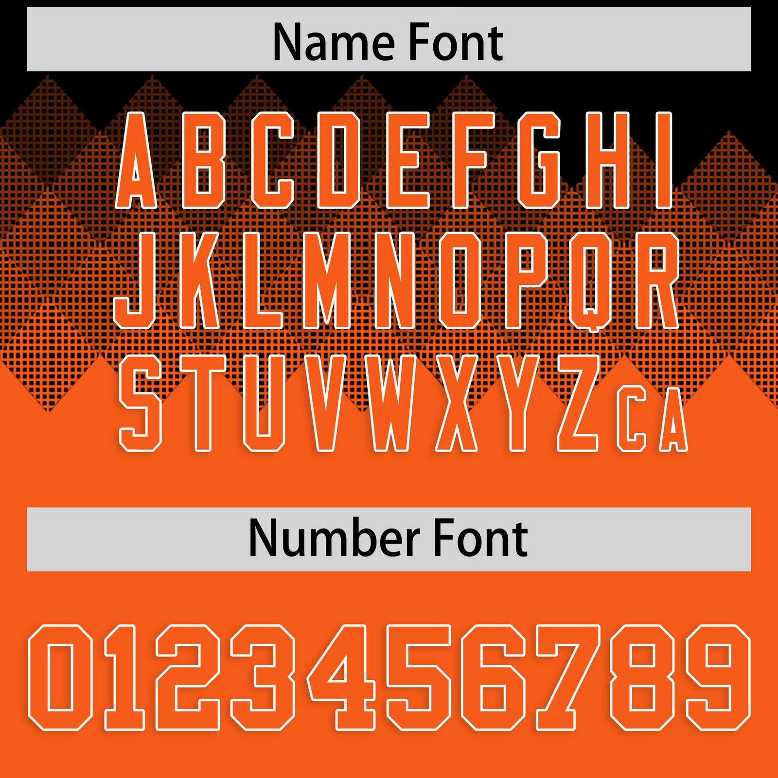 Custom Black Orange Grid Blur Pattern Authentic Baseball Jersey