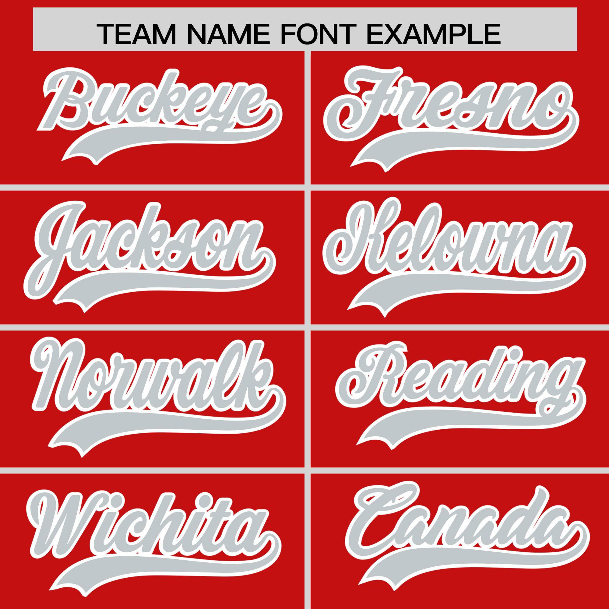 Custom Red Silver Grid Blur Pattern Authentic Baseball Jersey