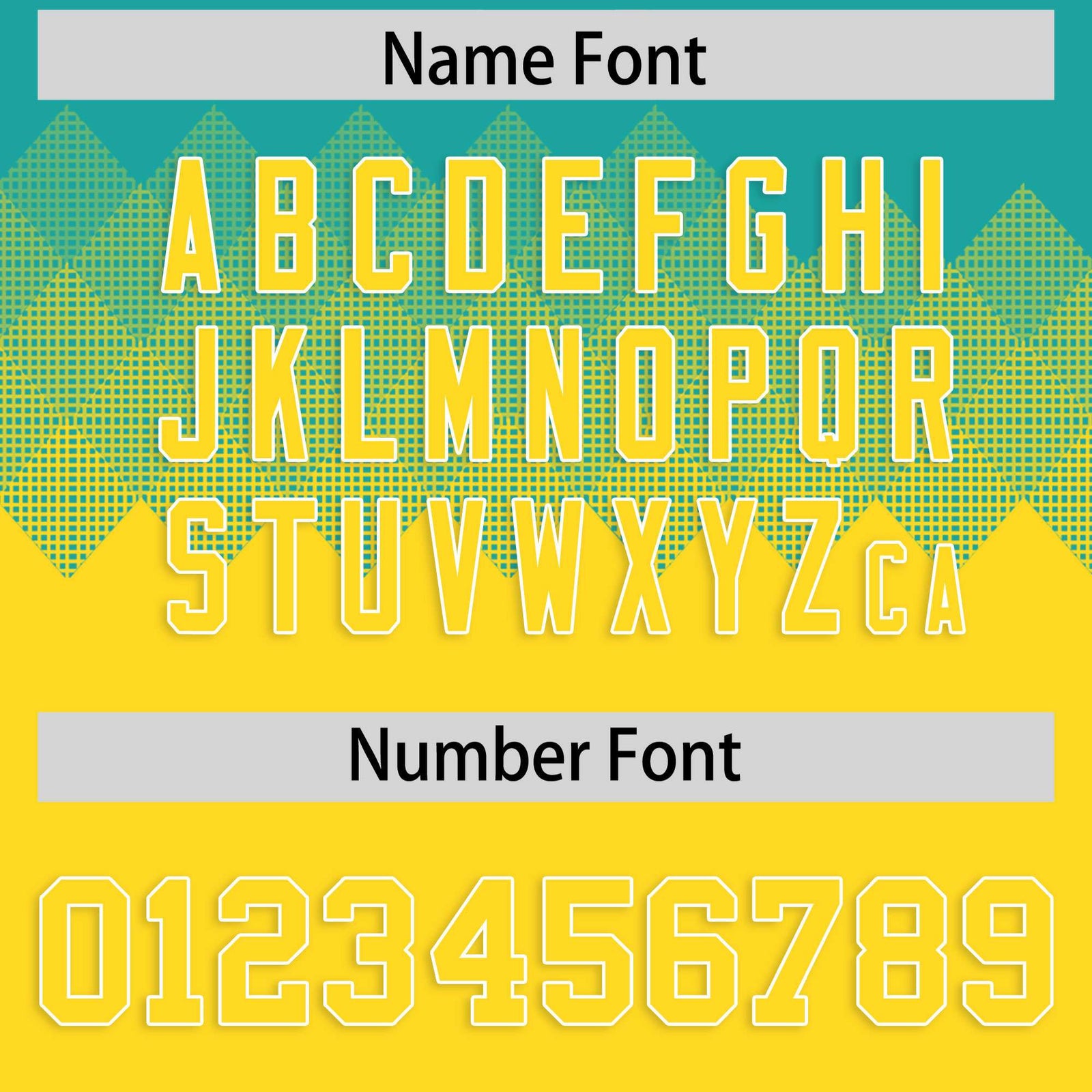 Custom Aqua Gold Grid Blur Pattern Authentic Baseball Jersey