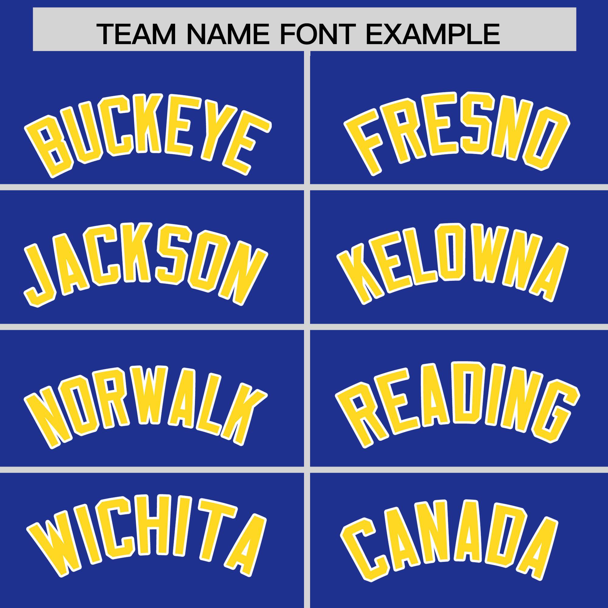 Custom Royal Gold Grid Blur Pattern Authentic Baseball Jersey