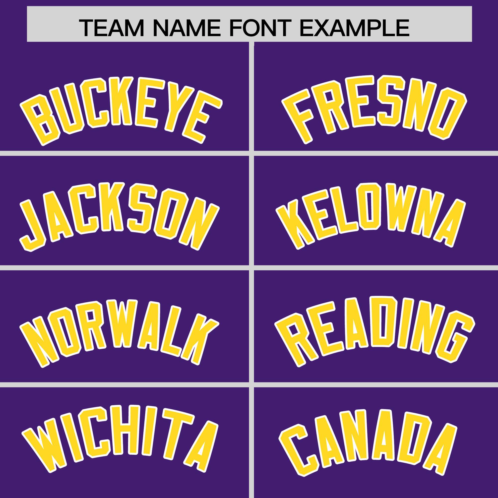 Custom Purple White Grid Blur Pattern Authentic Baseball Jersey