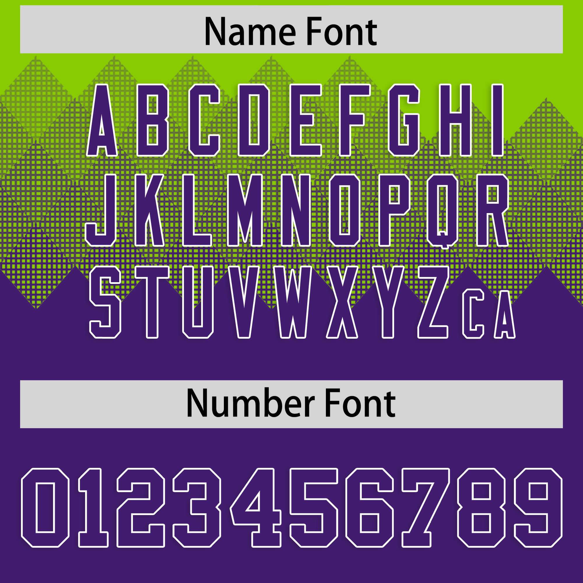 Custom Neon Green Purple Grid Blur Pattern Authentic Baseball Jersey