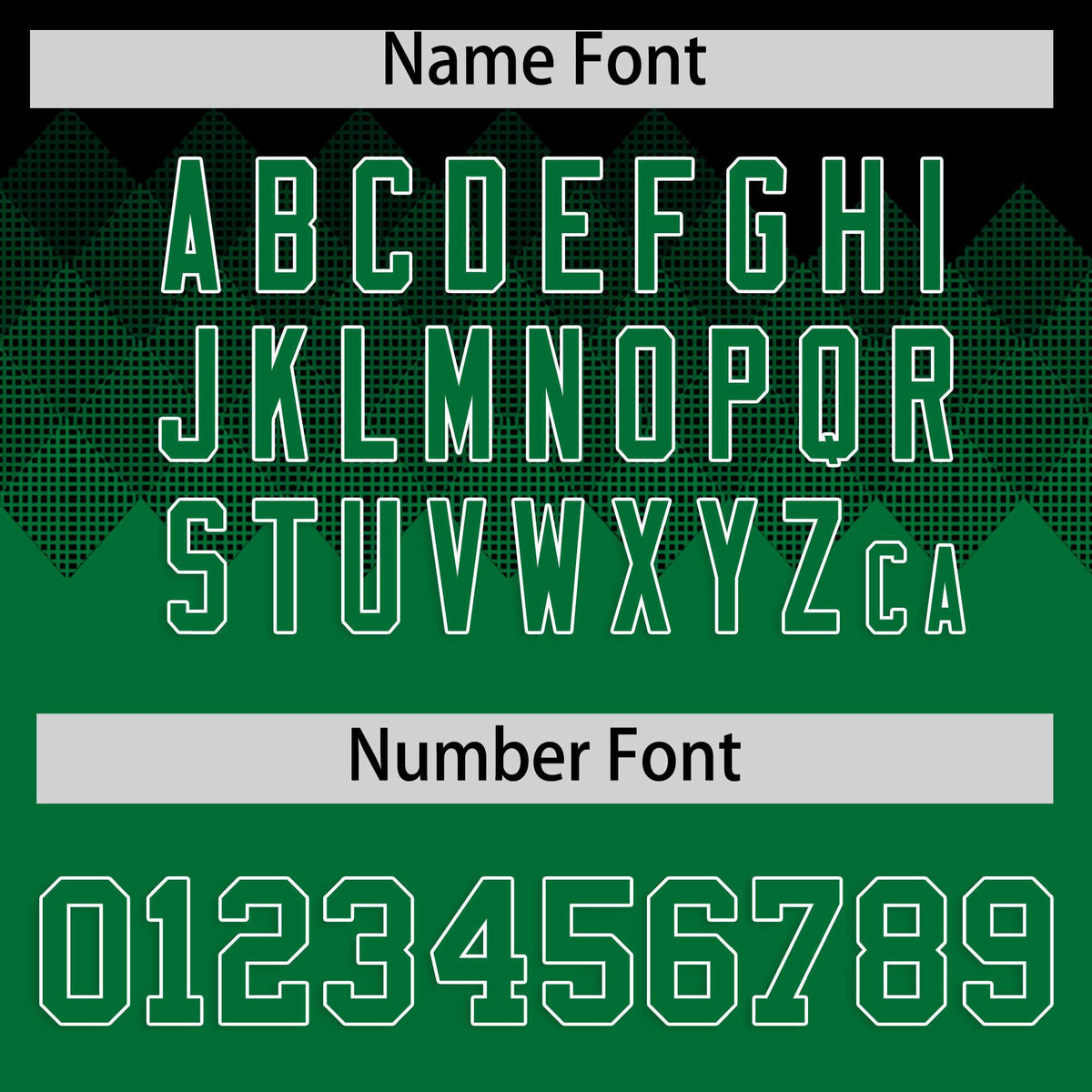 Custom Black Kelly Green Grid Blur Pattern Authentic Baseball Jersey