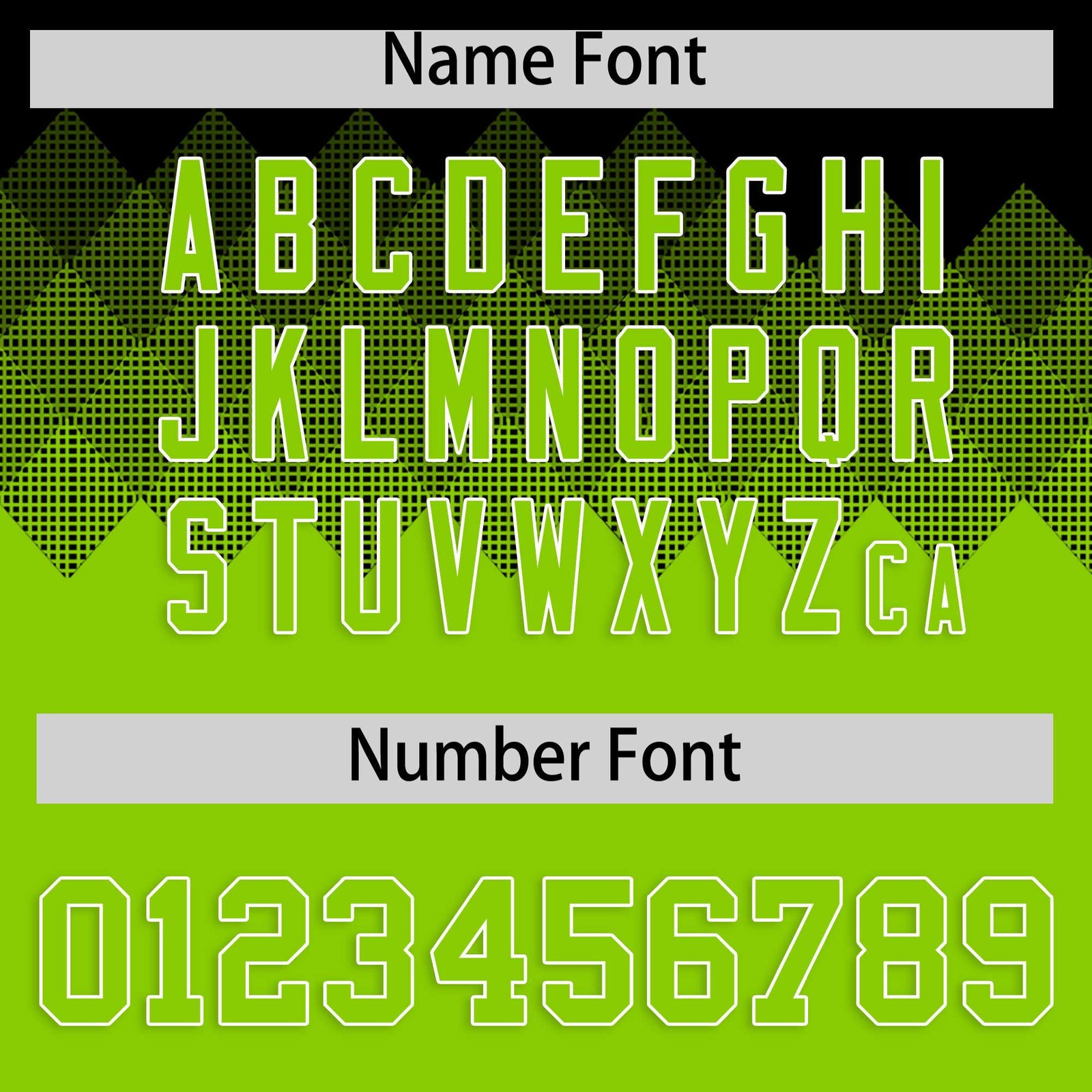 Custom Black Neon Green Grid Blur Pattern Authentic Baseball Jersey