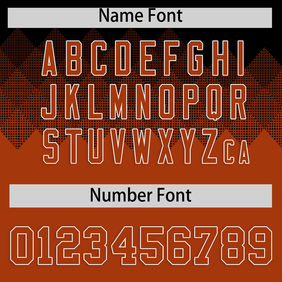 Custom Black Texas Orange Grid Blur Pattern Authentic Baseball Jersey