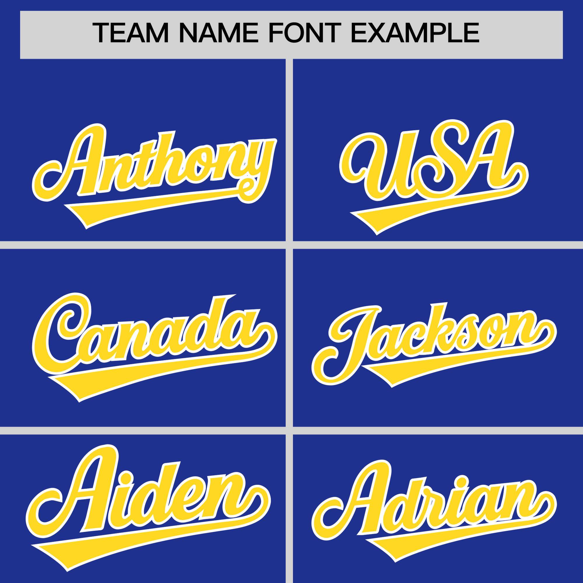 Custom Royal Gold Grid Blur Pattern Authentic Baseball Jersey