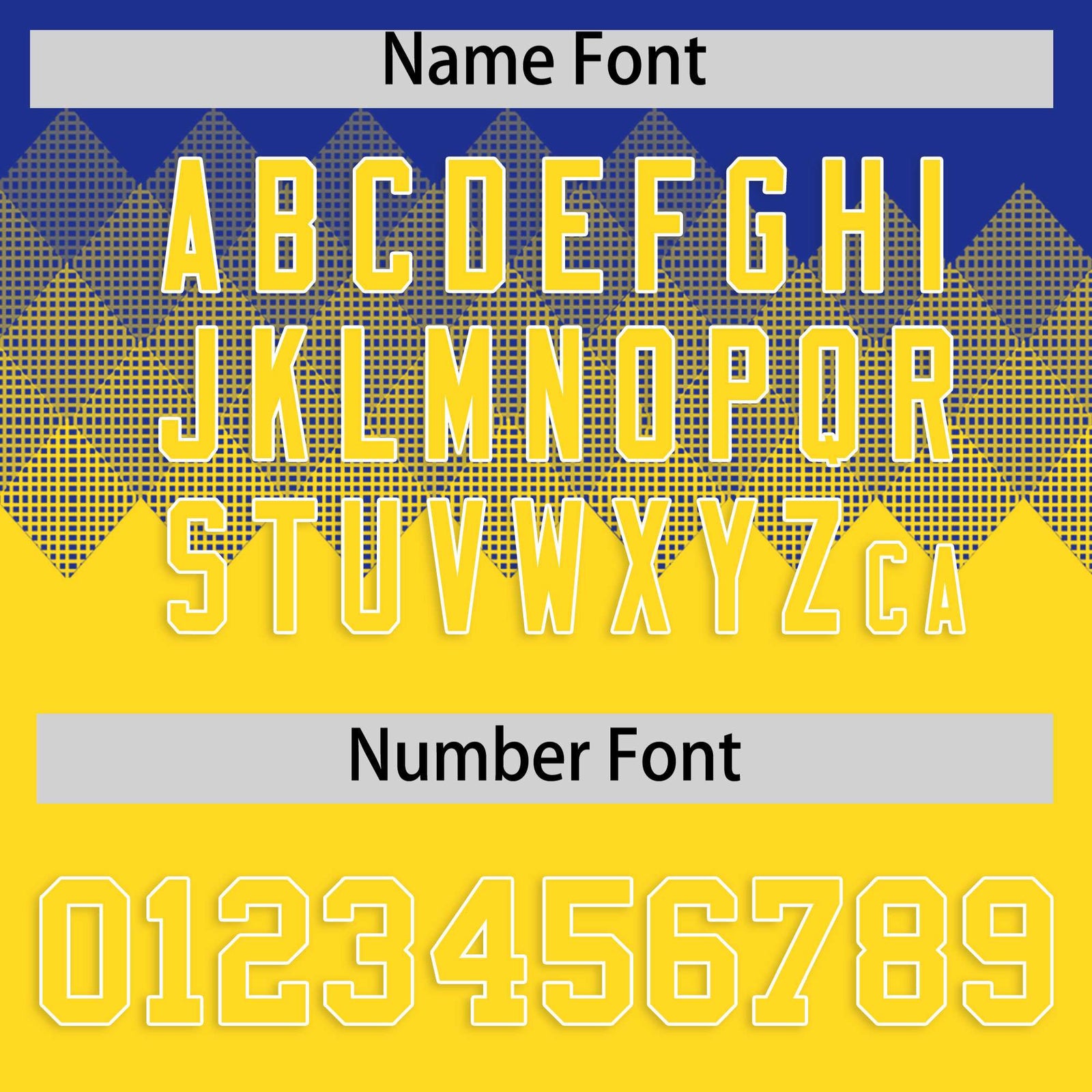 Custom Royal Gold Grid Blur Pattern Authentic Baseball Jersey