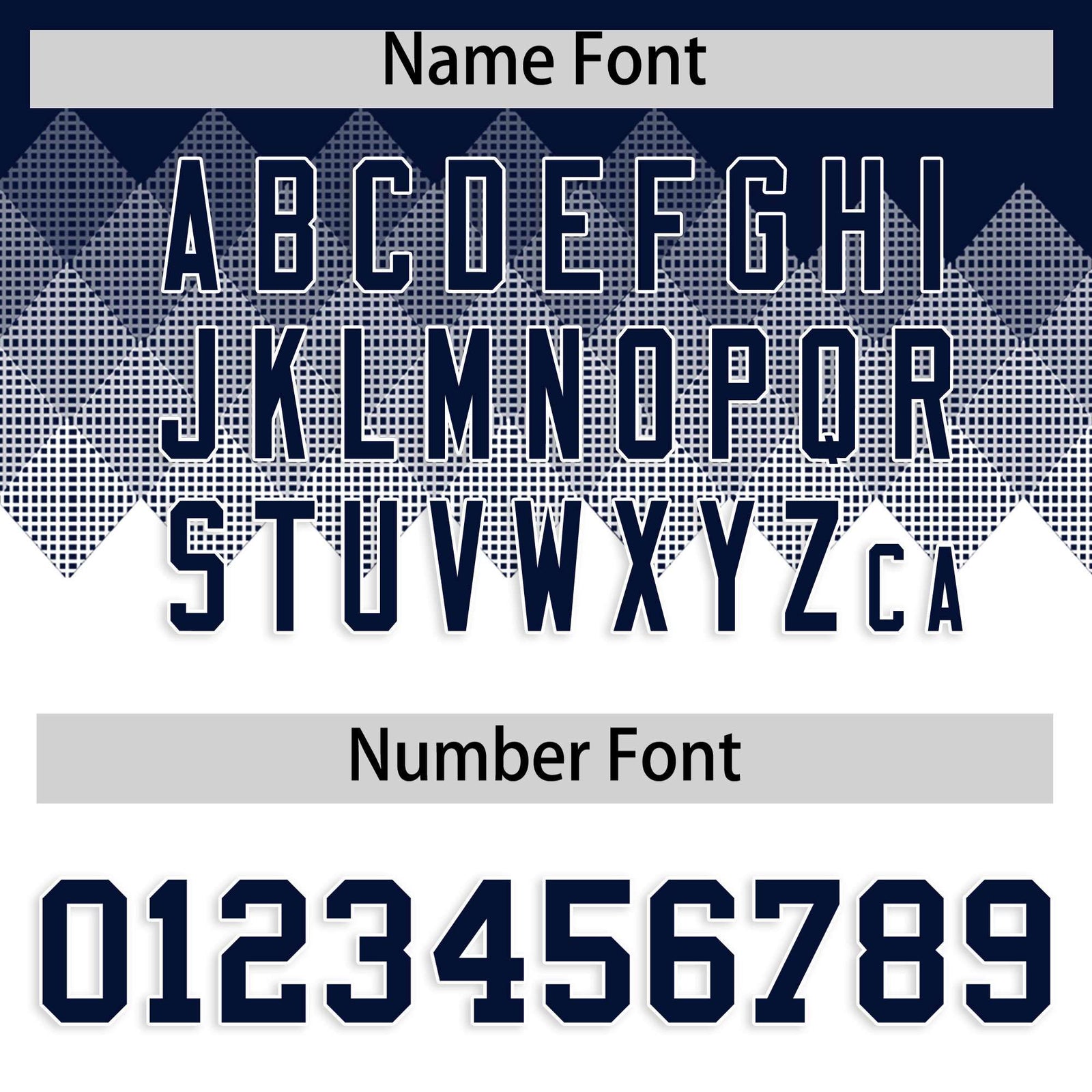 Custom Navy White Grid Blur Pattern Authentic Baseball Jersey