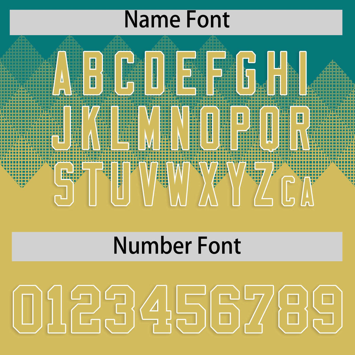 Custom Aqua Old Gold Grid Blur Pattern Authentic Baseball Jersey