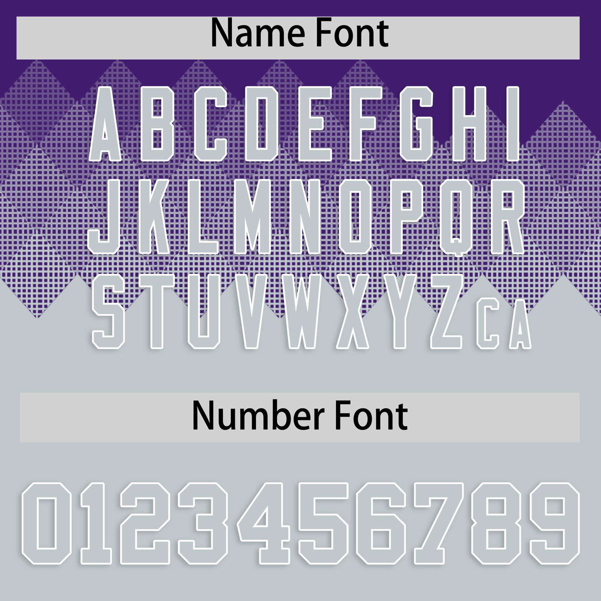 Custom Purple Silver Grid Blur Pattern Authentic Baseball Jersey