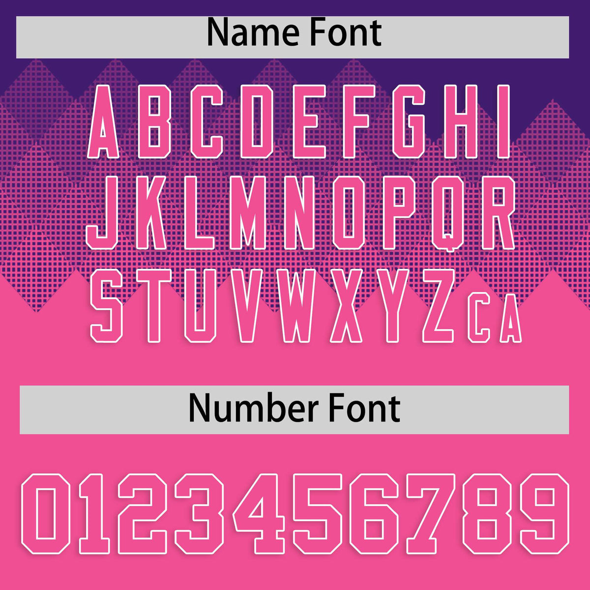 Custom Purple Pink Grid Blur Pattern Authentic Baseball Jersey